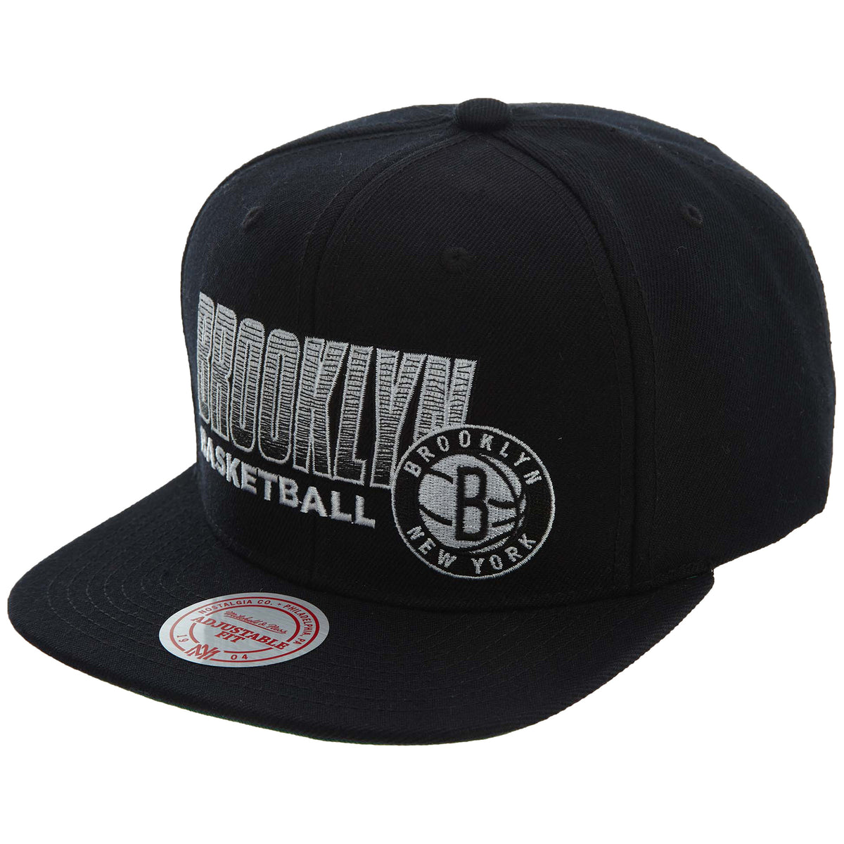 Mitchell&ness Brooklyn Nets Score Keeper Snapback Unisex Style : Bh72b5
