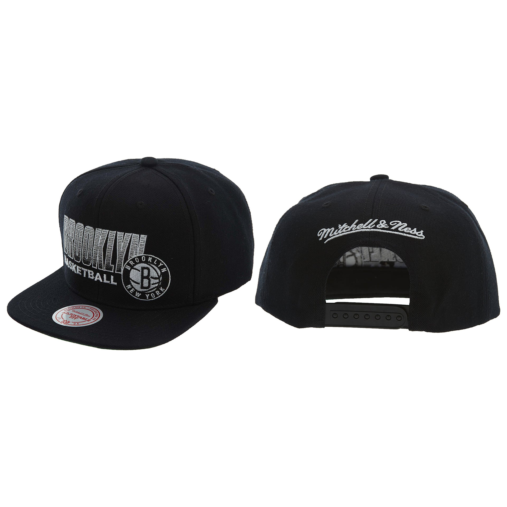 Mitchell&ness Brooklyn Nets Score Keeper Snapback Unisex Style : Bh72b5