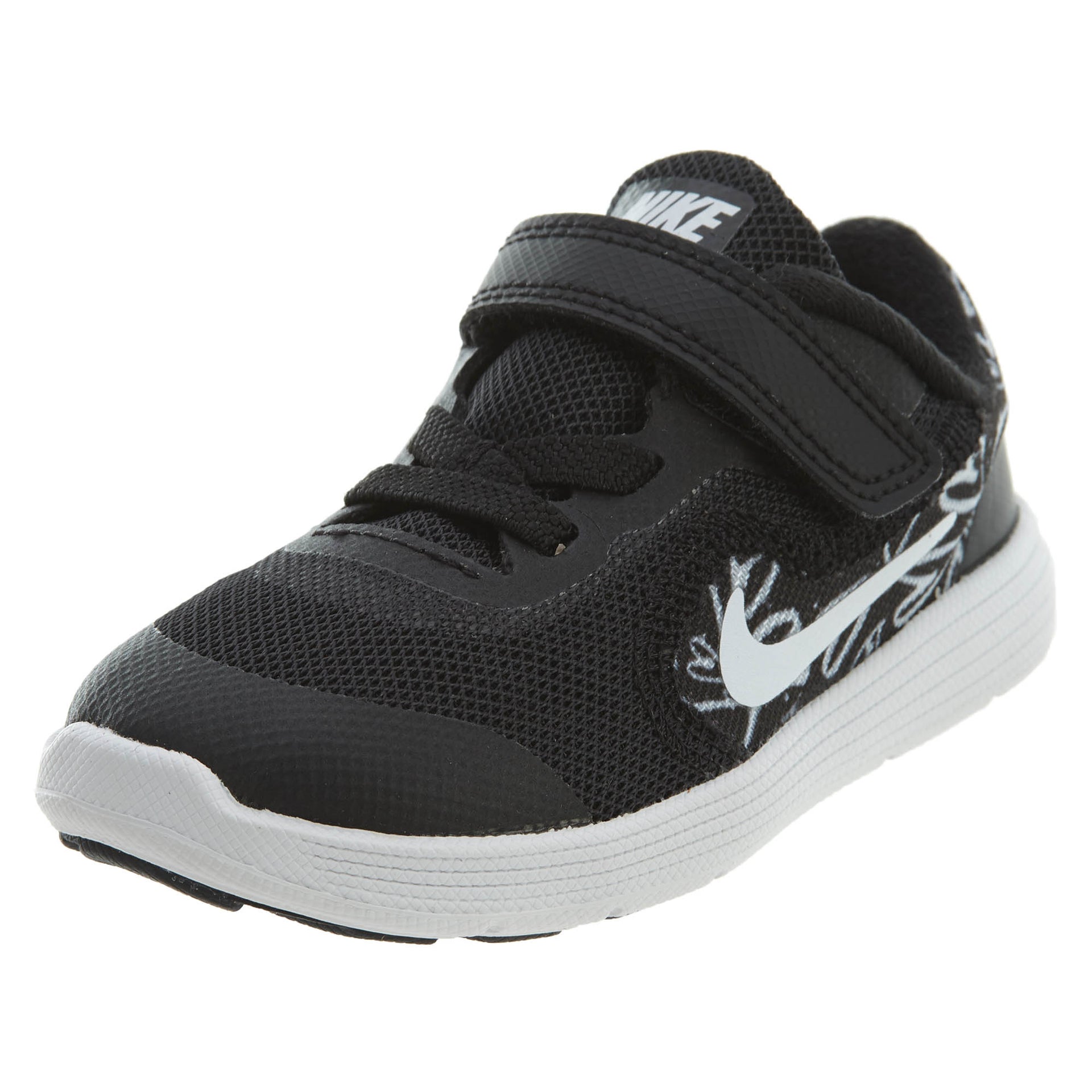 Nike Revolution 3 Print TD 'Black Lava Glow'  Boys / Girls Style :870048