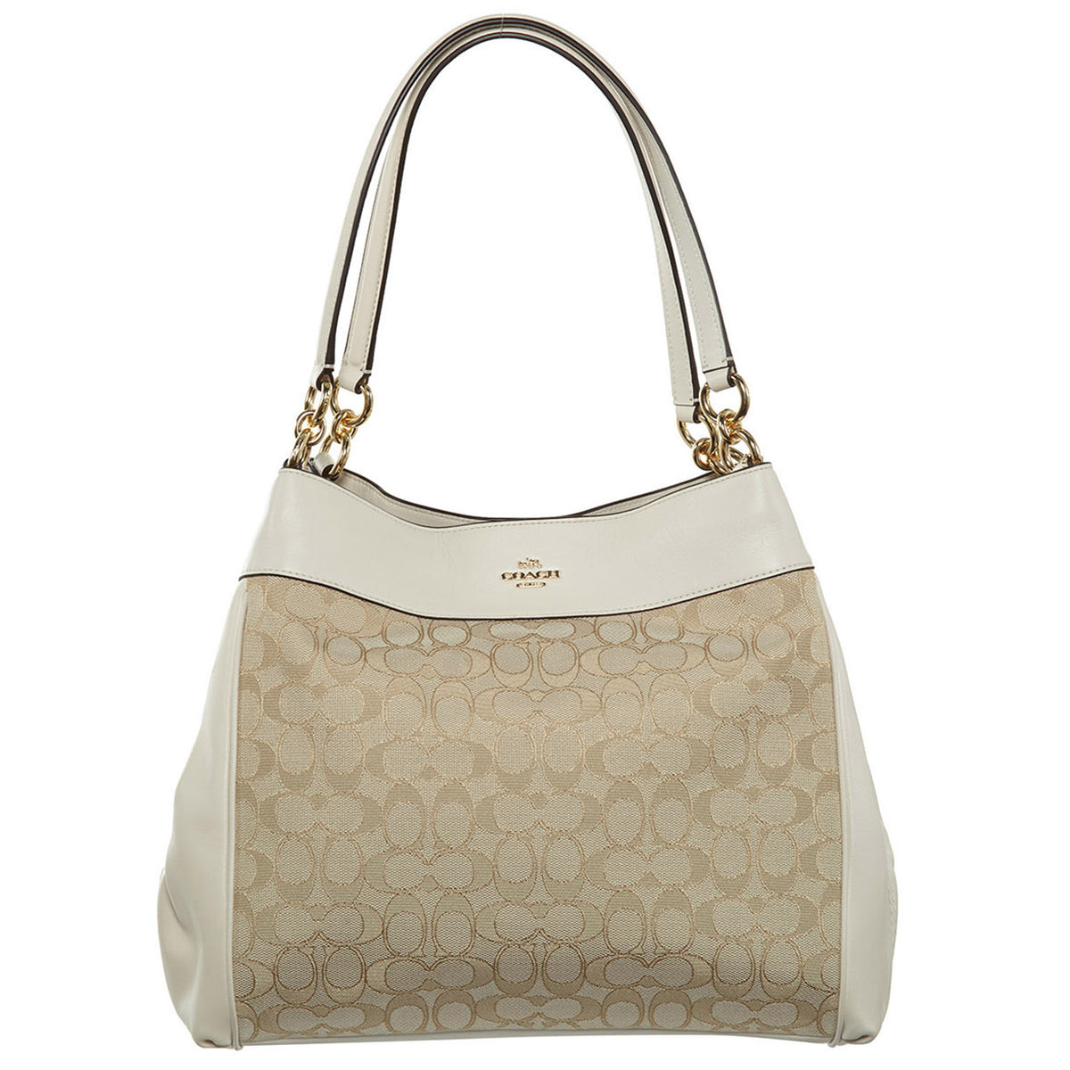 Coach Outline Signature Lexy Shoulder Handbag Womens Style : F57612