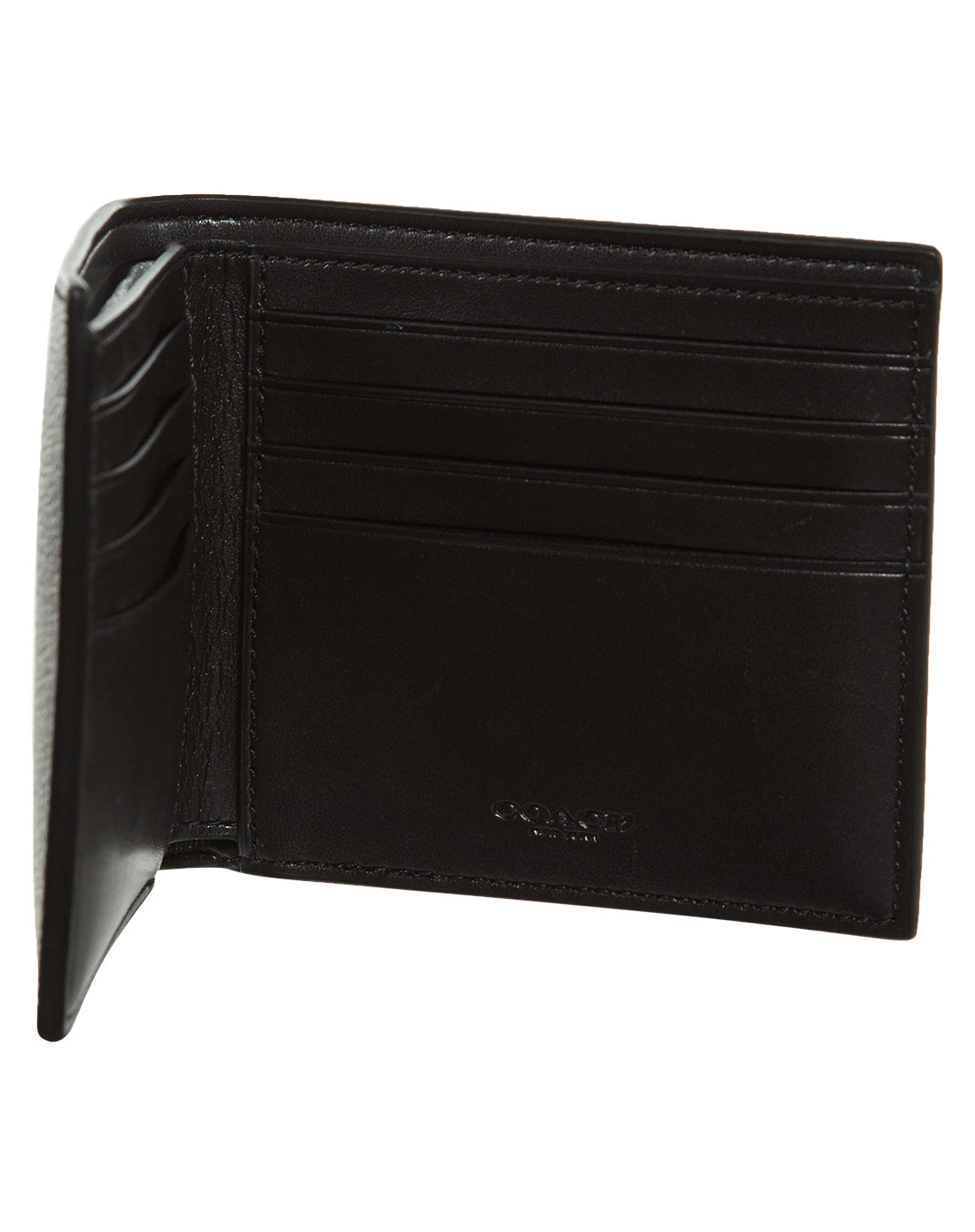 Coach Double Bill Signature Pvc Wallet Mens Style : F75083