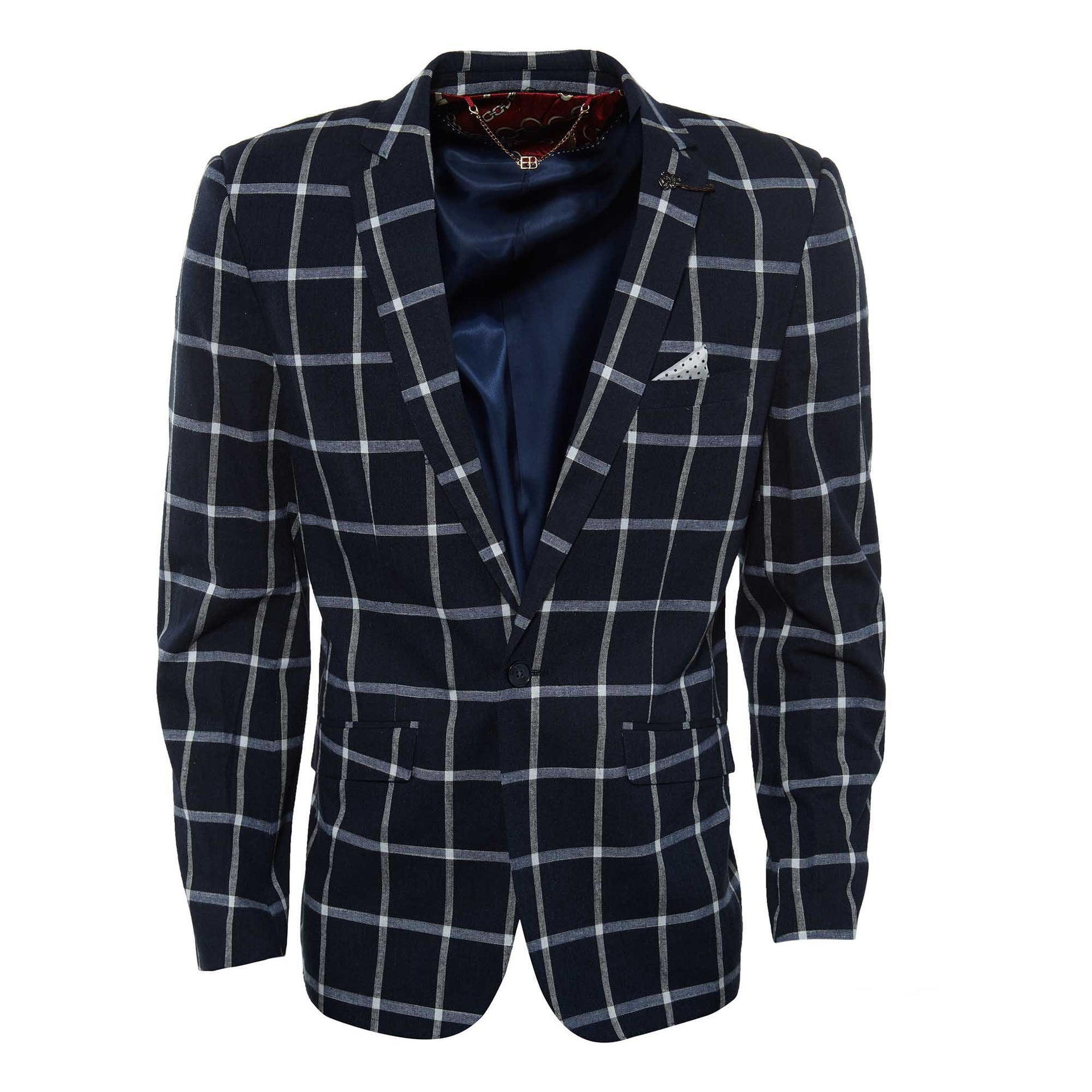 Elie Balleh Woven Blazer Mens Style : Cebbs1710-2m