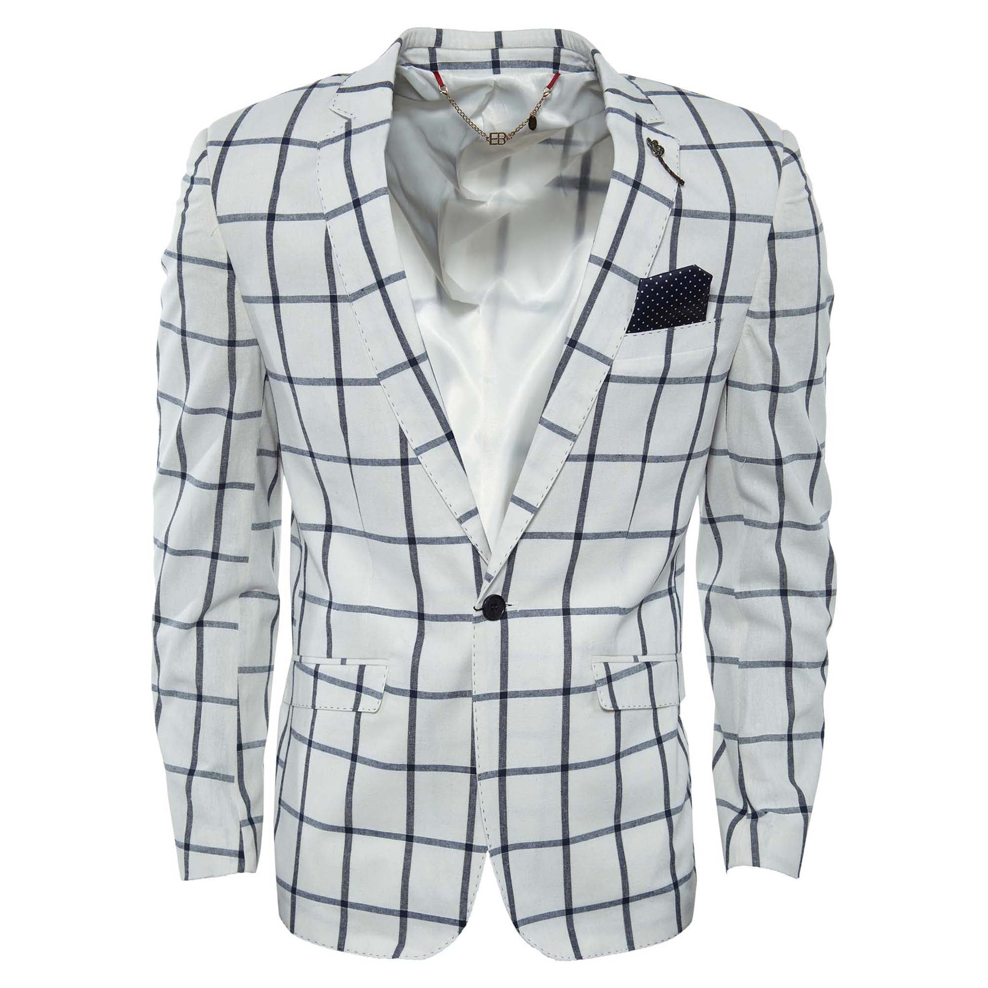 Elie Balleh Woven Blazer Mens Style : Cebbs1710-1m