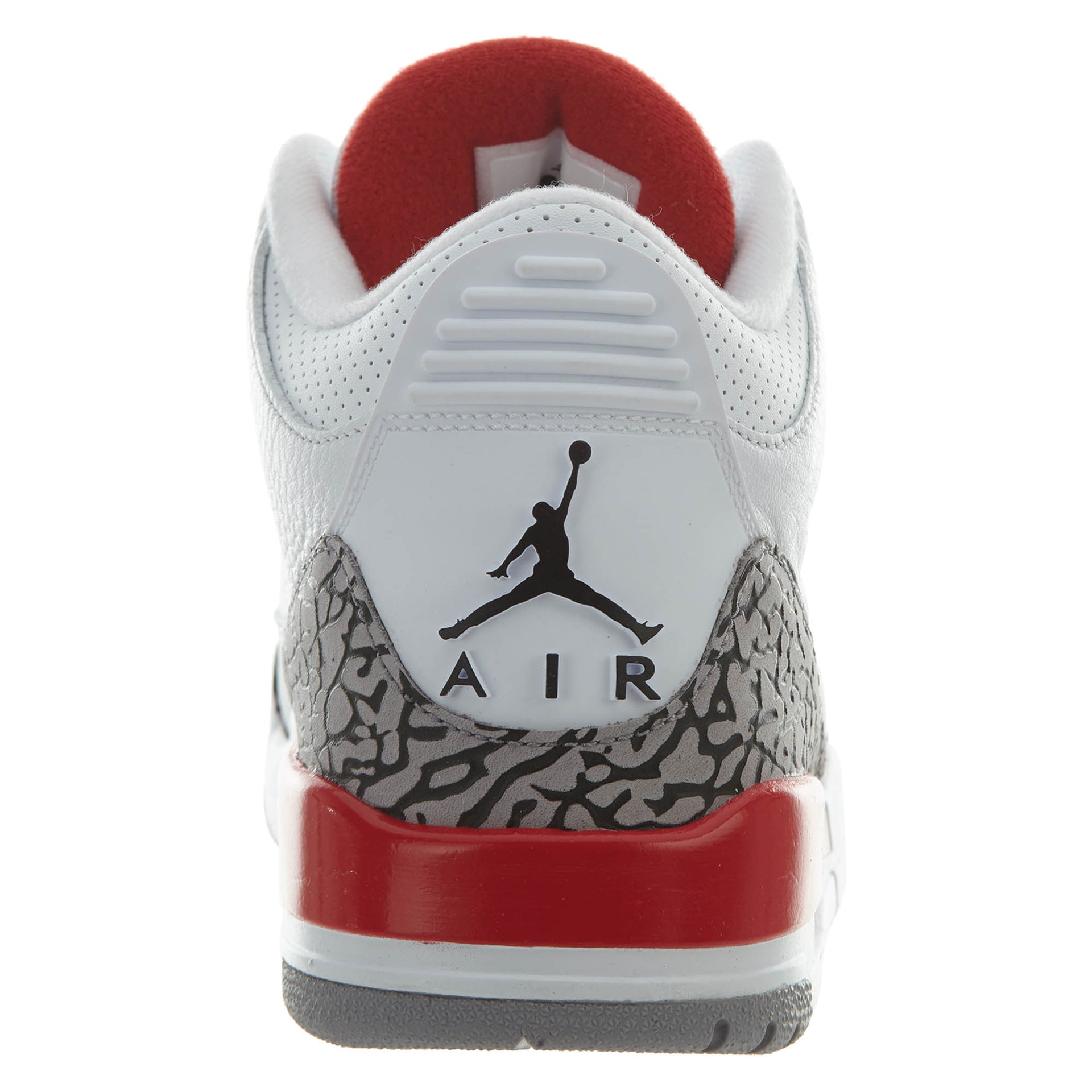 Air Jordan 3 Retro "katrina" - white/fire red Mens Style :136064