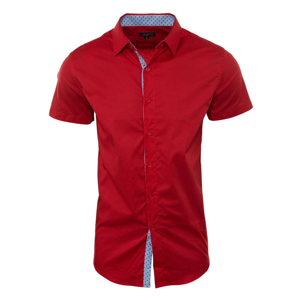 Rivelli Short Sleeves With Chest Packet Mens Style : Rs200