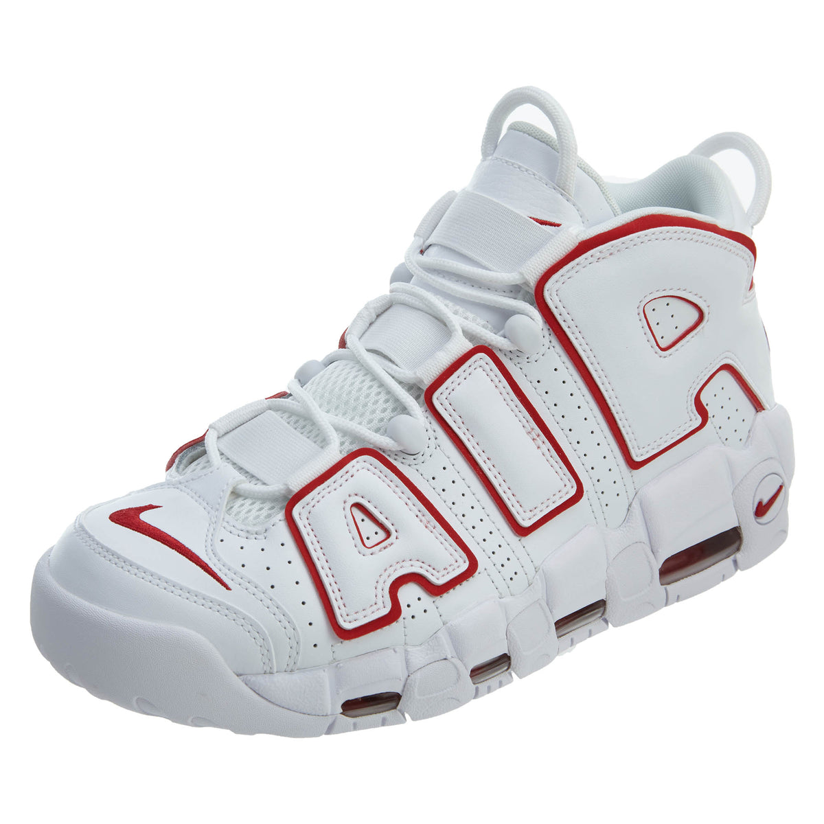 Nike Air More Uptempo 96 - white /varsityred Mens Style :921948