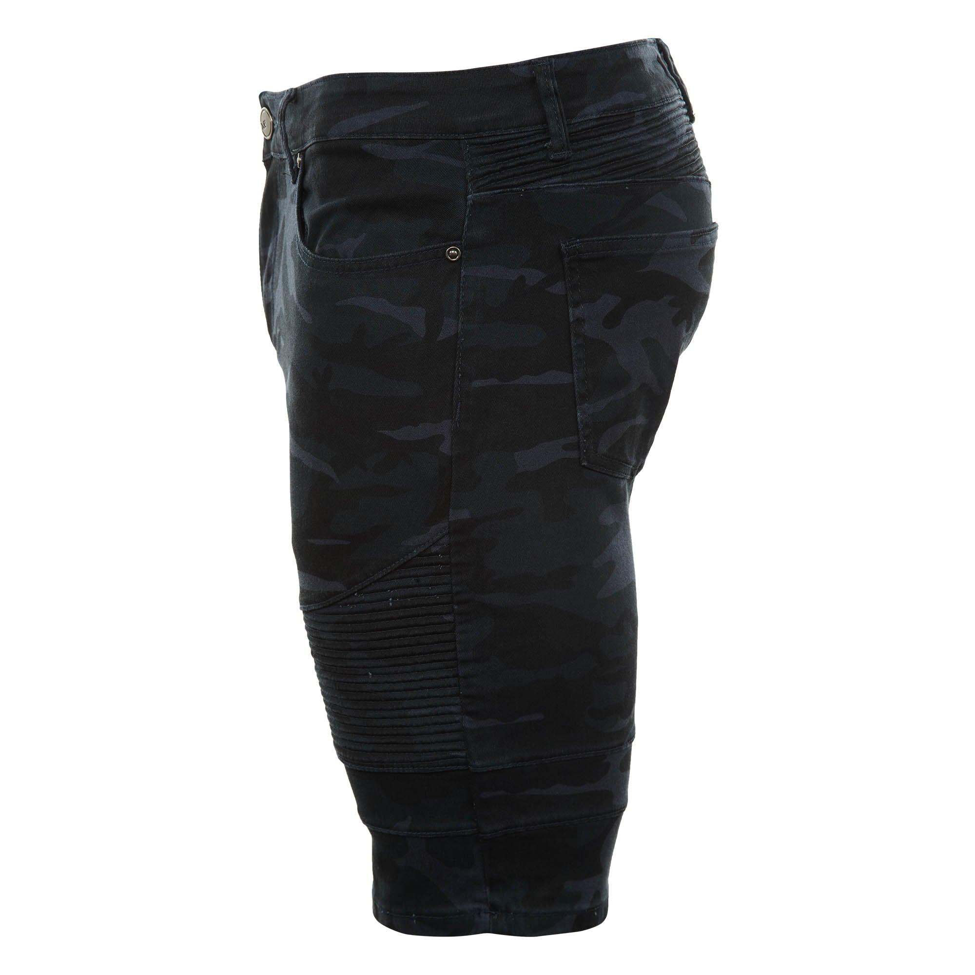 X-ray Jeans Camo Moto Shorts Mens Style : Xms-9732