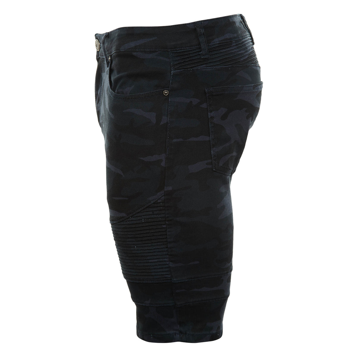 X-ray Jeans Camo Moto Shorts Mens Style : Xms-9732