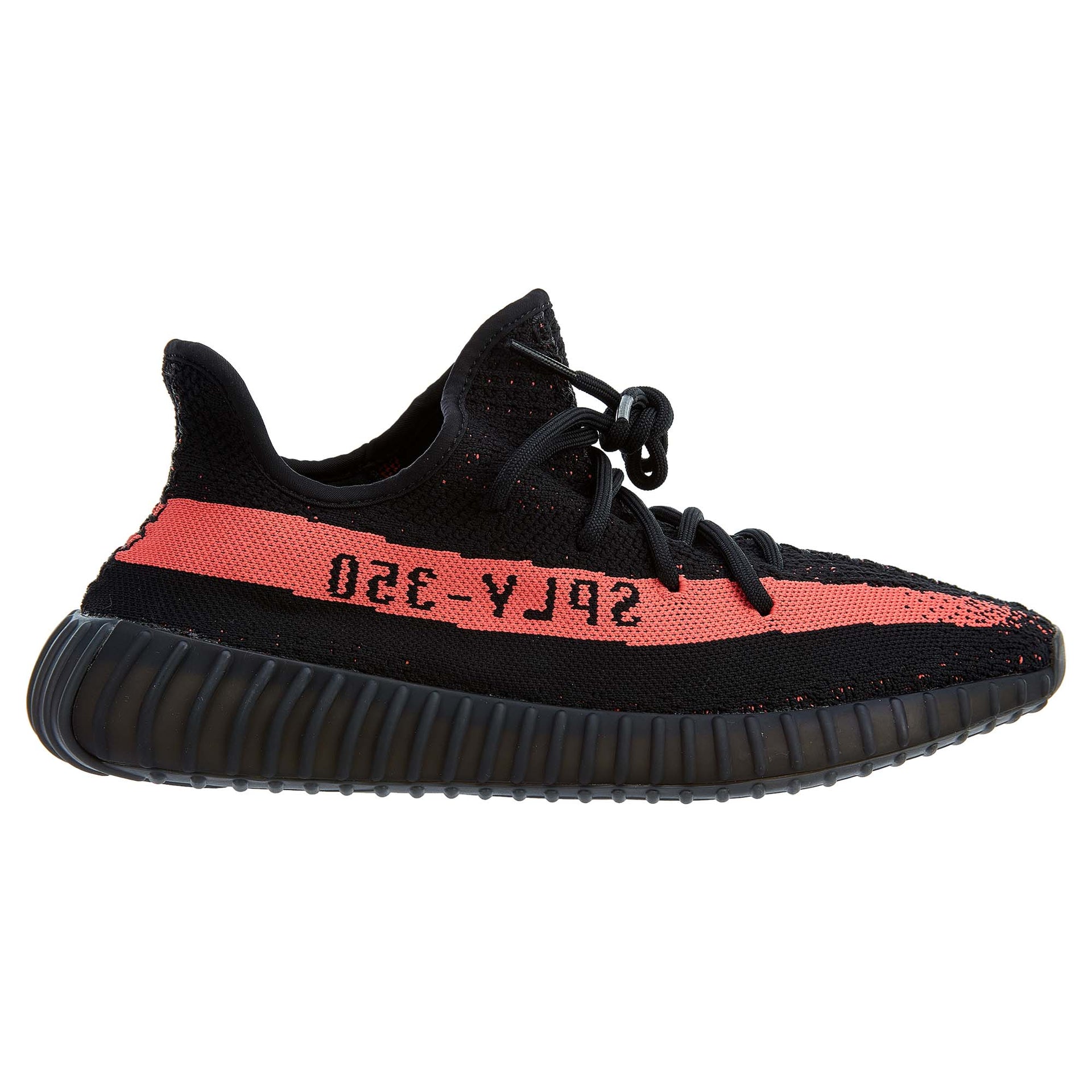 Adidas Yeezy Boost 350 V2 Core Black Red Mens Style :BY9612