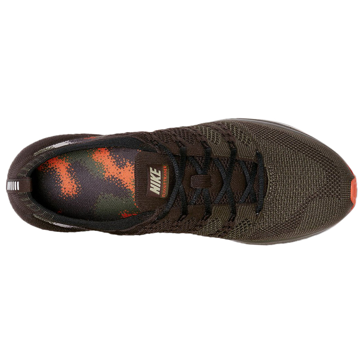 Nike FlyKnit trainer - dark green/black Mens Style :AH8396