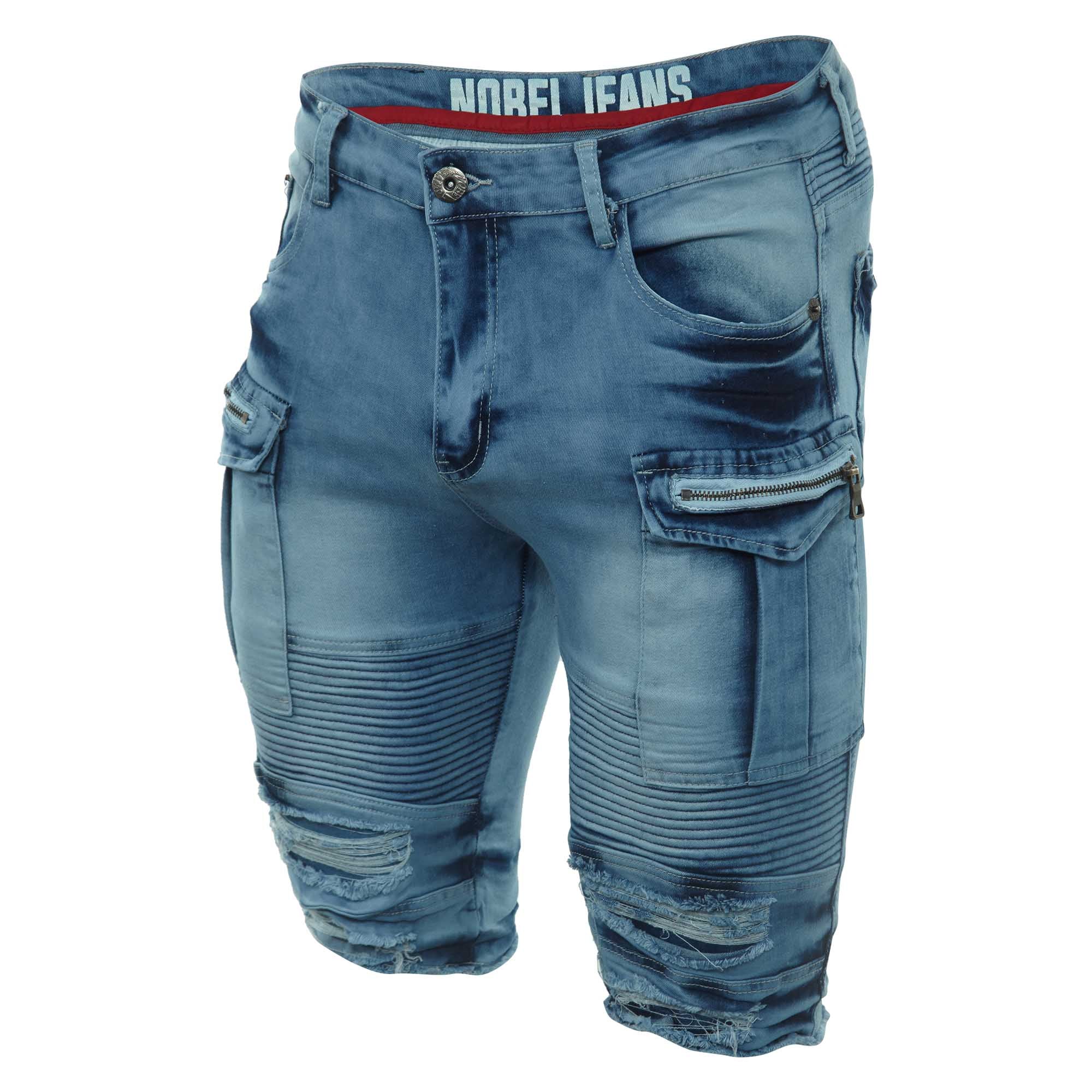 Nobel Jeans Denim Short Mens Style : S14
