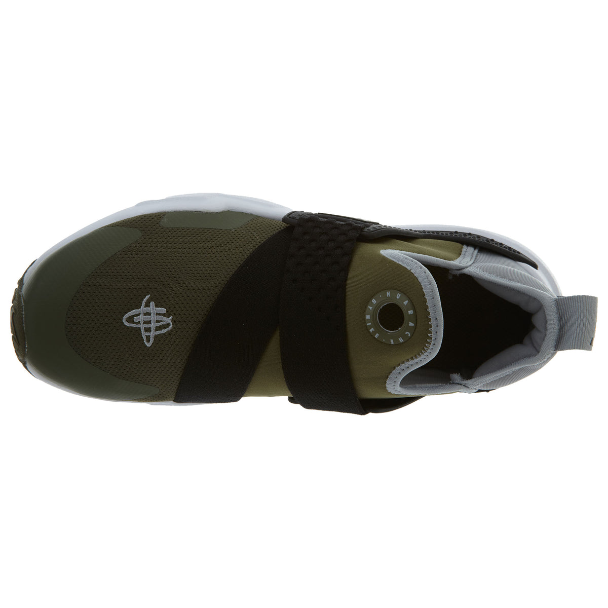 Nike Huarache Extreme Olive Black Slip on Boys / Girls Style :AQ0575