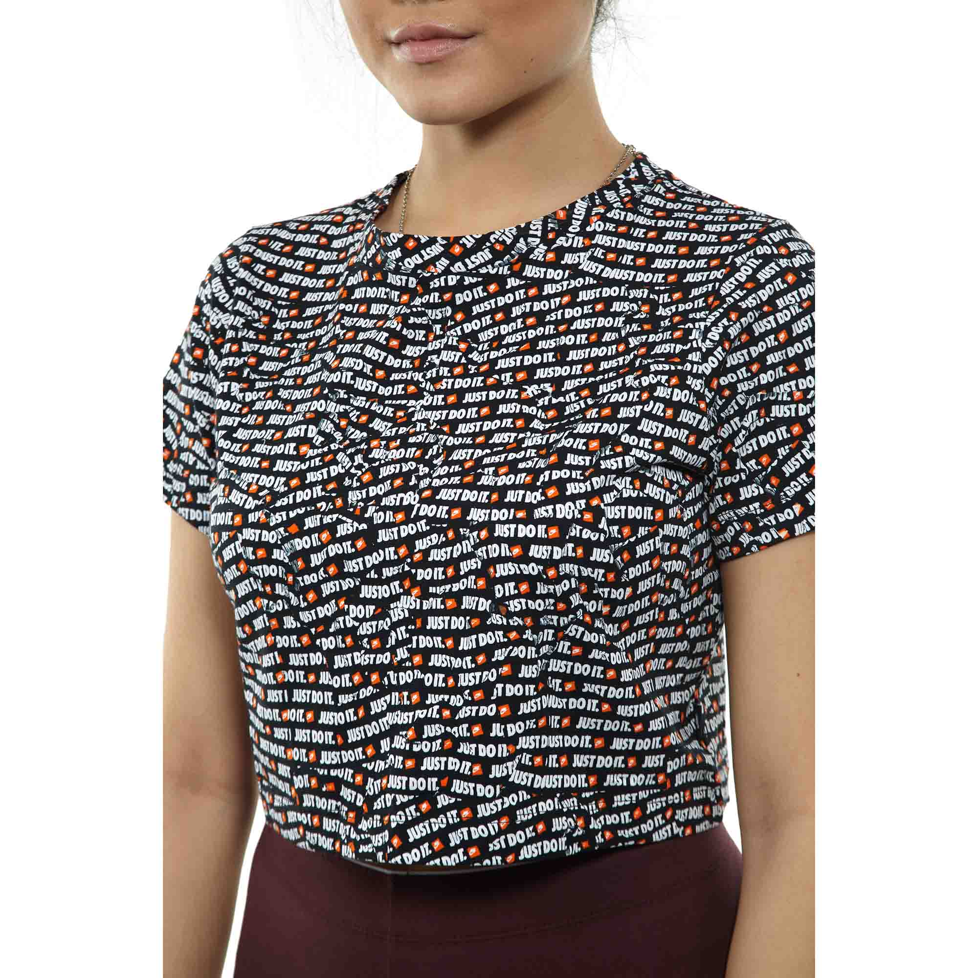 Nike Jdi Anniversary Aop Crop Top Womens Style : Aq0249