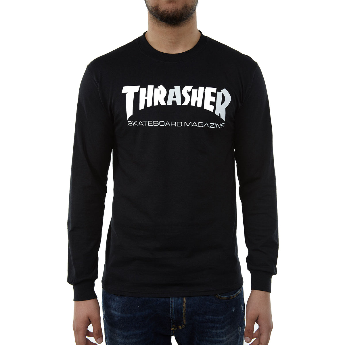 Thrasher Skate Mag Long Sleeve Tee Mens Style : 111107