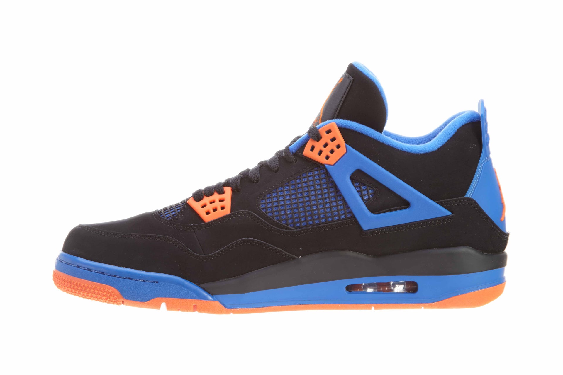 Air Jordan 4 Retro "cavs" - black/safety Mens Style :308497