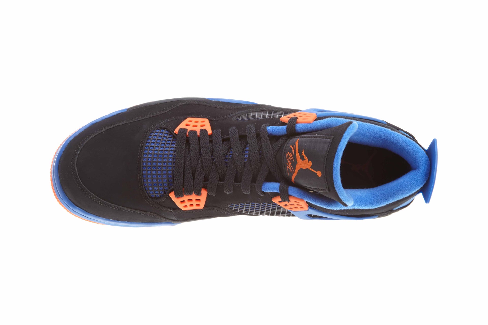 Air Jordan 4 Retro "cavs" - black/safety Mens Style :308497
