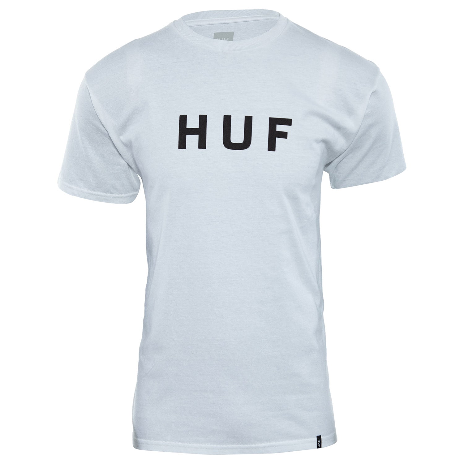 Huf Original Logo Tee Mens Style : Tsbsc1111-WHITE