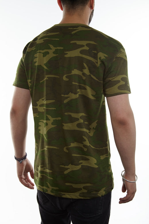 Huf Fuck It Camo Flag Tee Mens Style : Ts00622