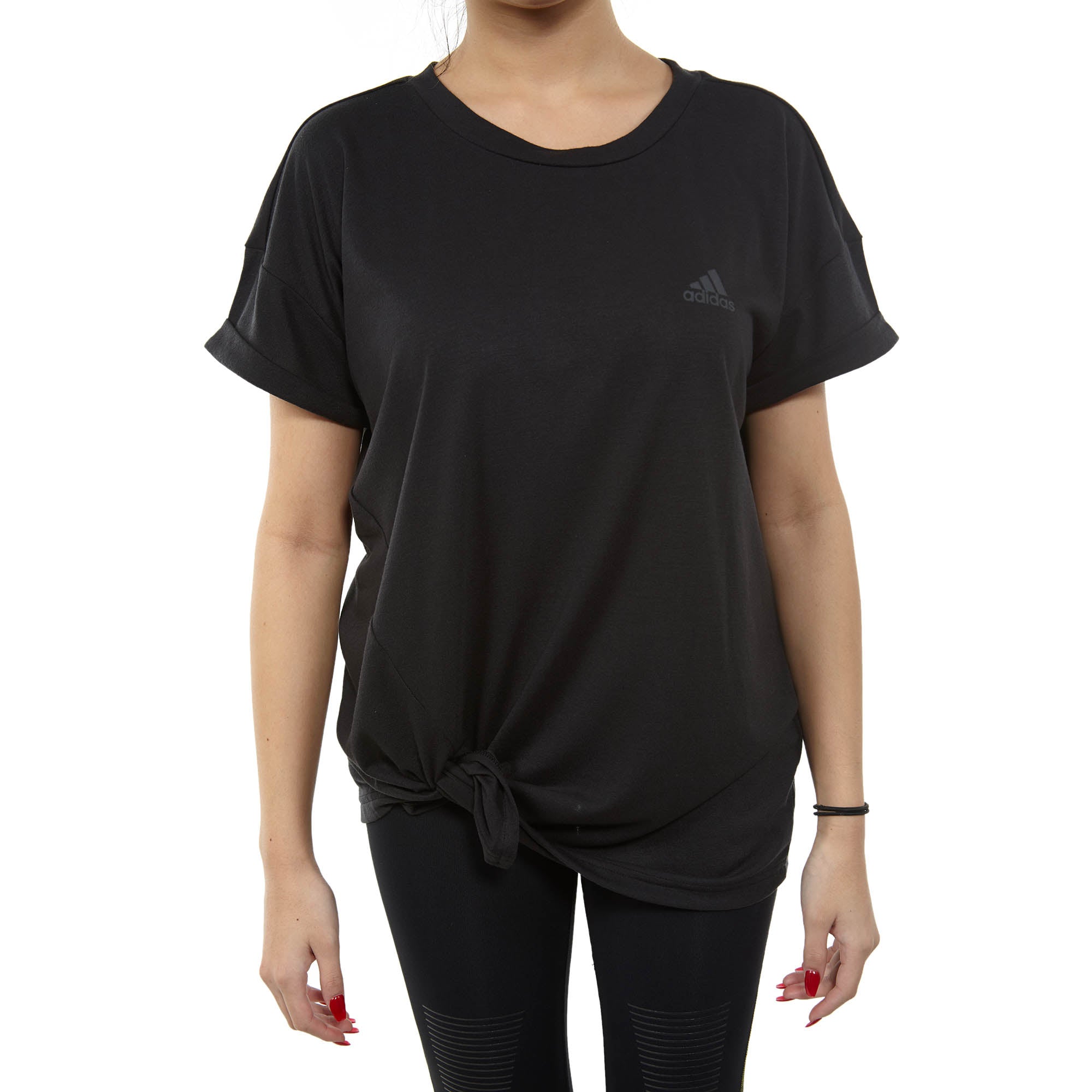 Adidas Sslv Tee Womens Style : Dx0460-Blk