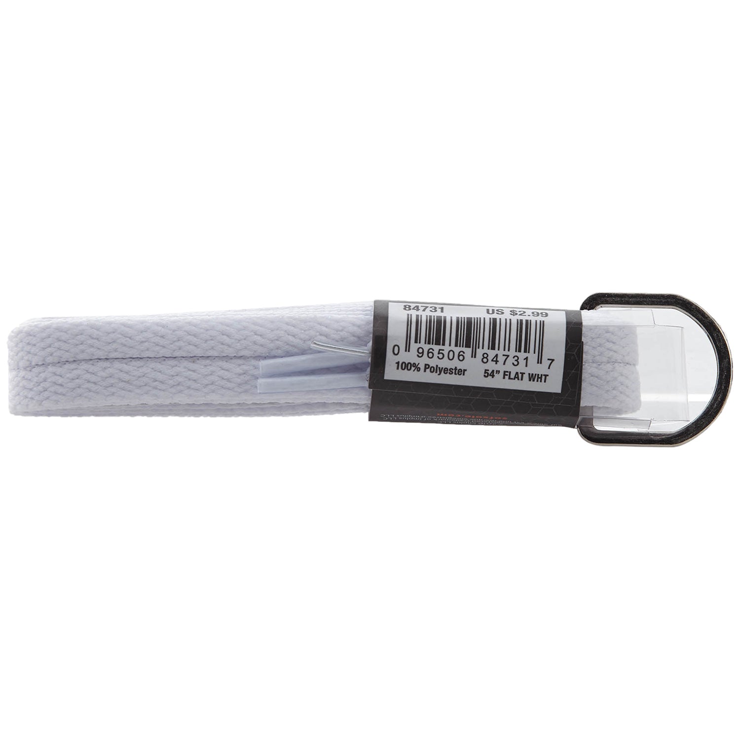 Sofsole D-ring Athletic Flat Lace 27 Unisex Style : 84862-WHITE