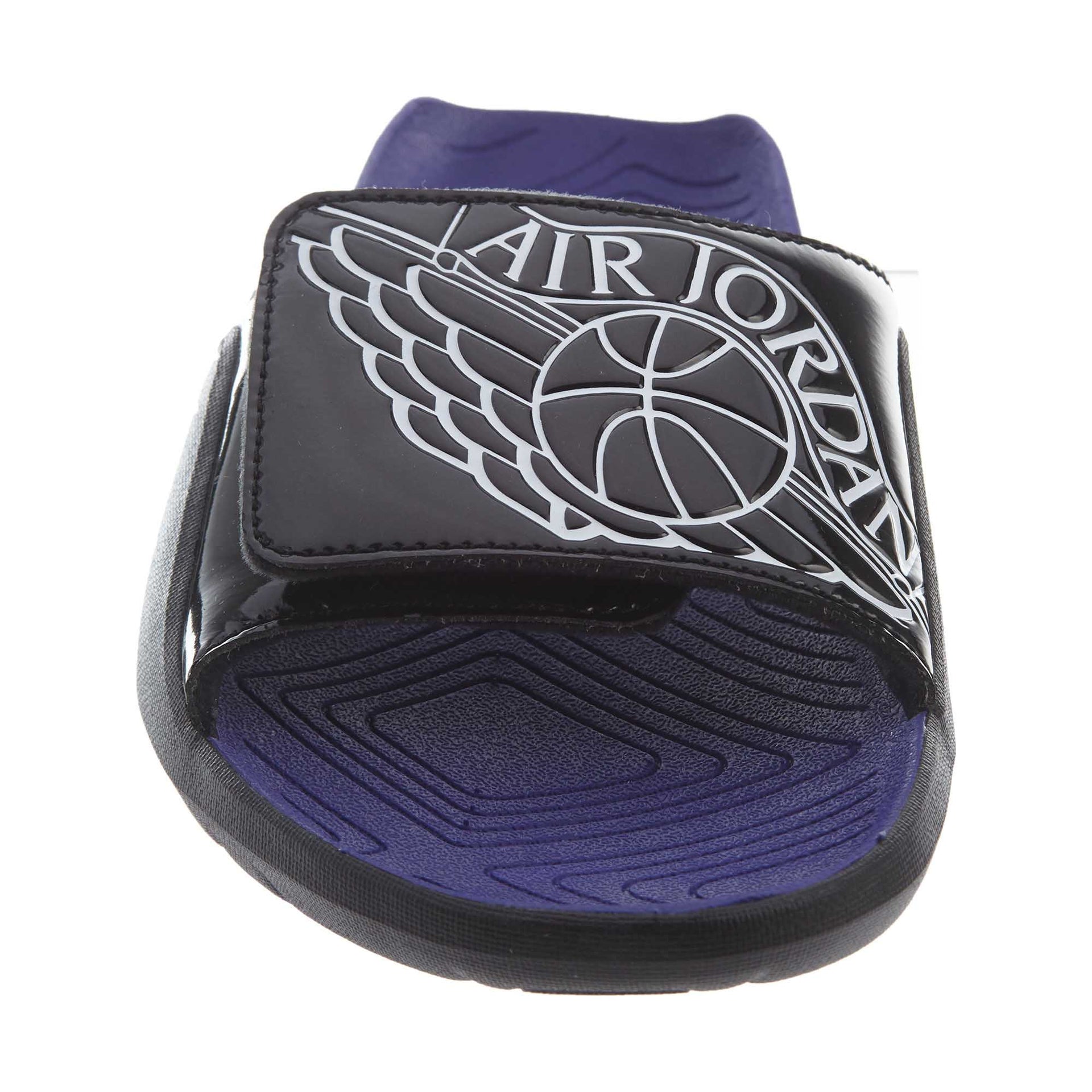 Nike Jordan Hydro 7 Sandals Slides Black Lot Concord Mens Style :AA2517