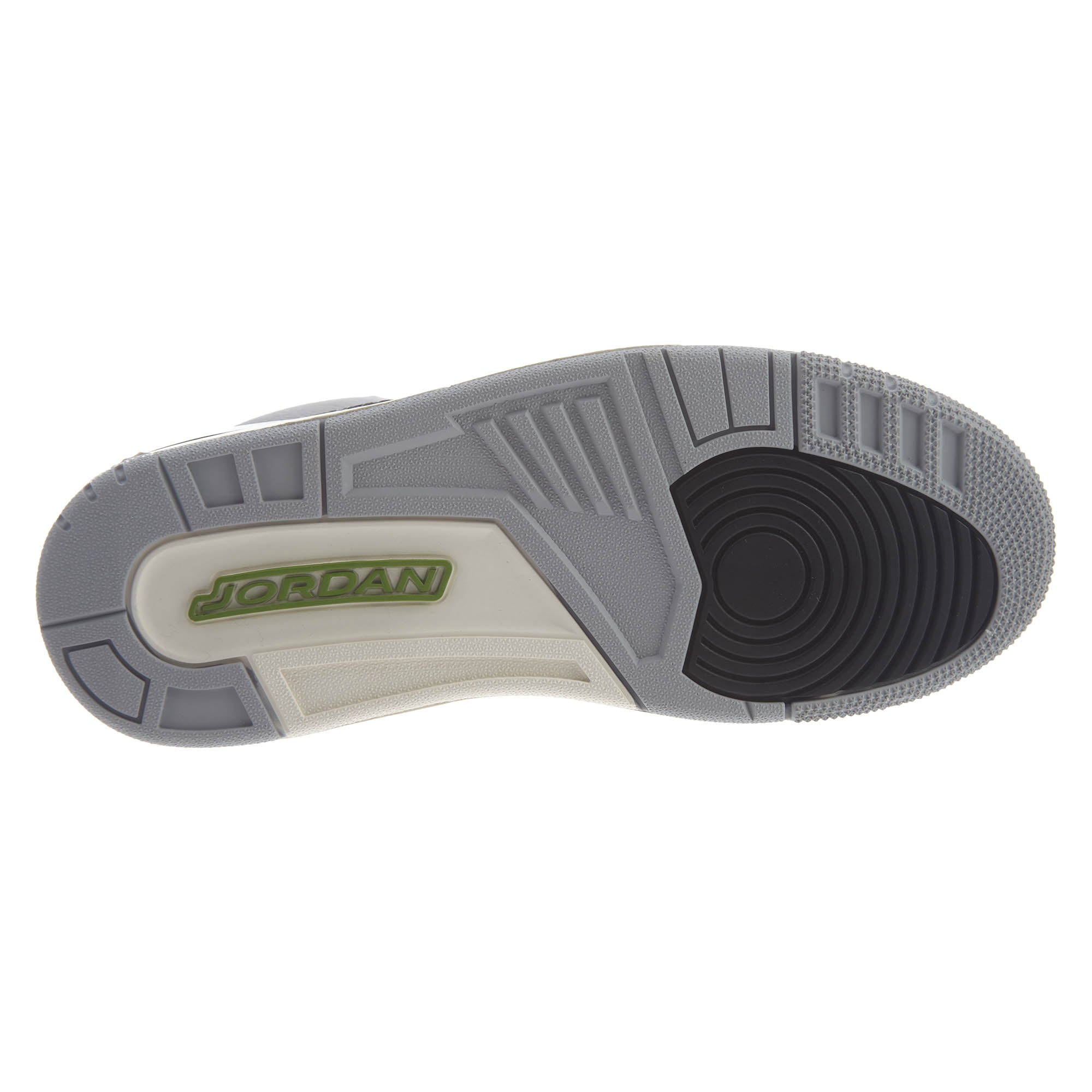 Air Jordan 3 Retro "chlorophyll" - lt smoke Mens Style :136064