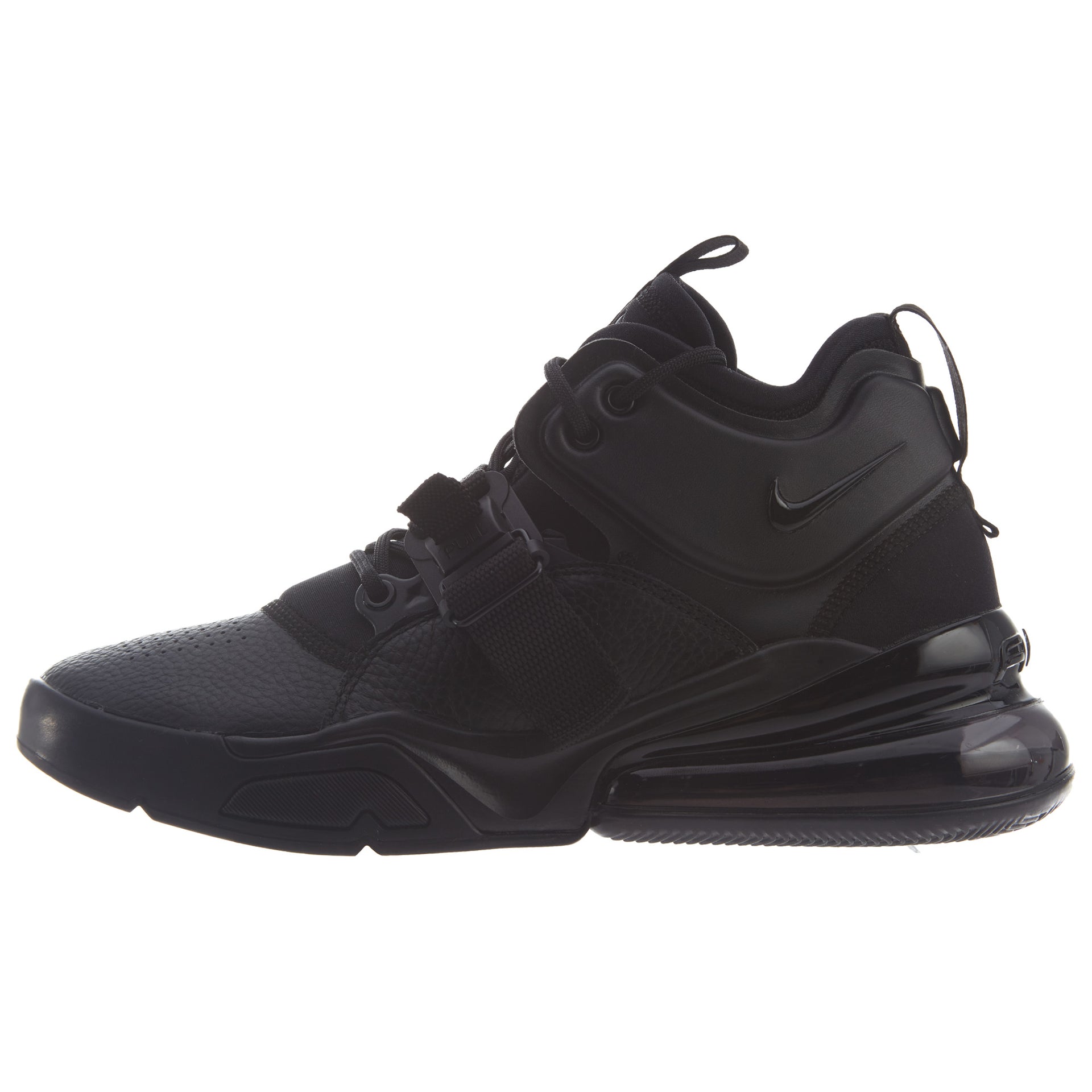 Nike Air Force 270 Triple Black New Lifestyle Casual Sneakers Mens Style :AH6772