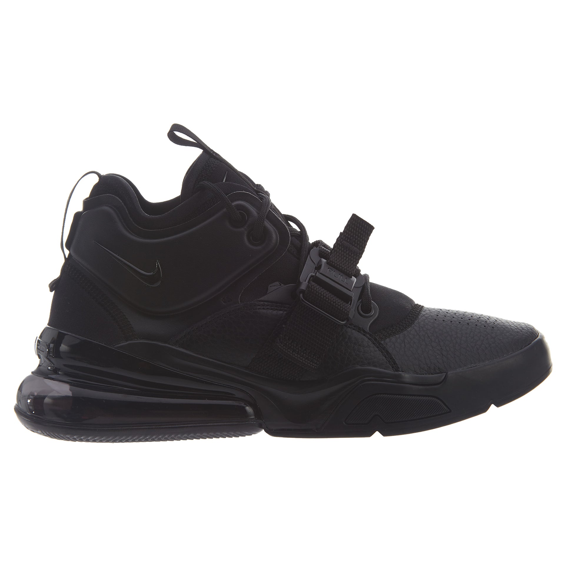Nike Air Force 270 Triple Black New Lifestyle Casual Sneakers Mens Style :AH6772