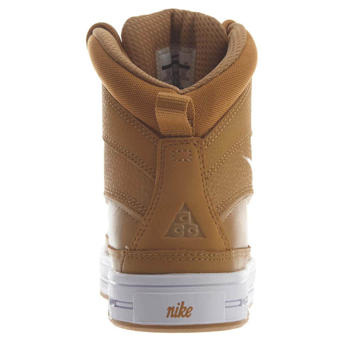 Nike Woodside 2 High Wheat White Boots Boys / Girls Style :524873