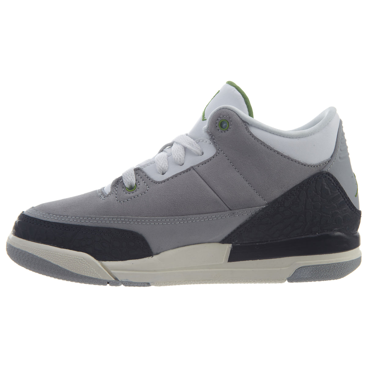 Nike Jordan 3 Retro Chlorophyll (PS) Boys / Girls Style :429487