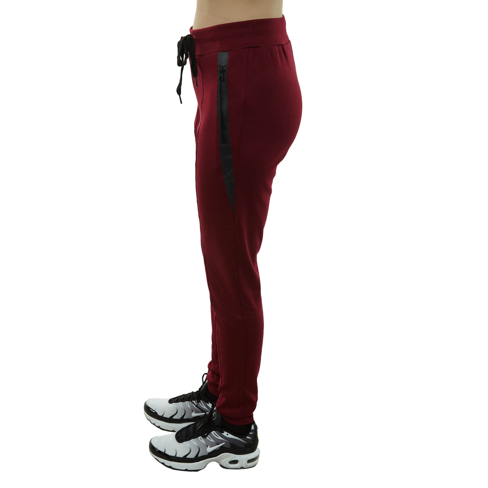 Red Fox Tech Fleece Color Block Bottom Mens Style : St7088p-BU