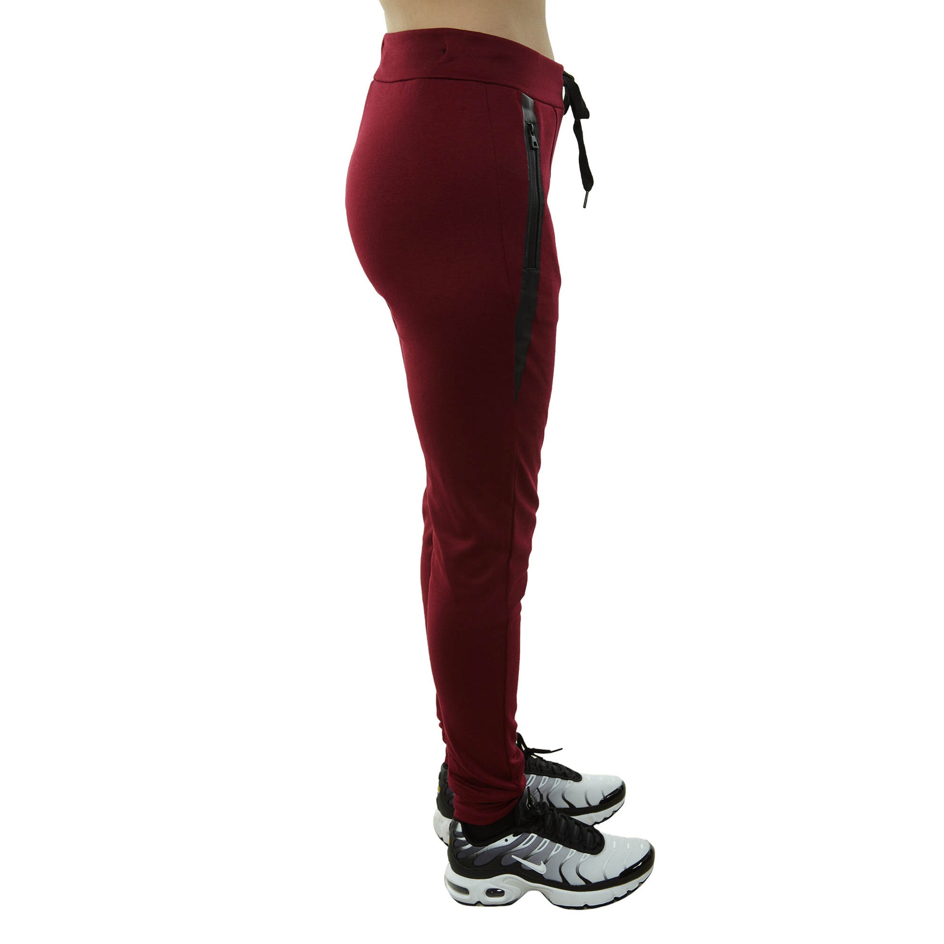 Red Fox Tech Fleece Color Block Bottom Mens Style : St7088p-BU