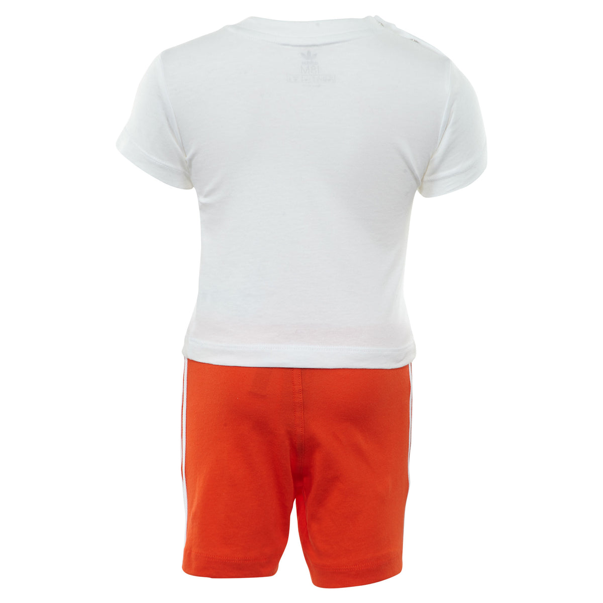 Adidas Short Tee Set Toddlers Style : Dv2814-WHITE/ACTORA