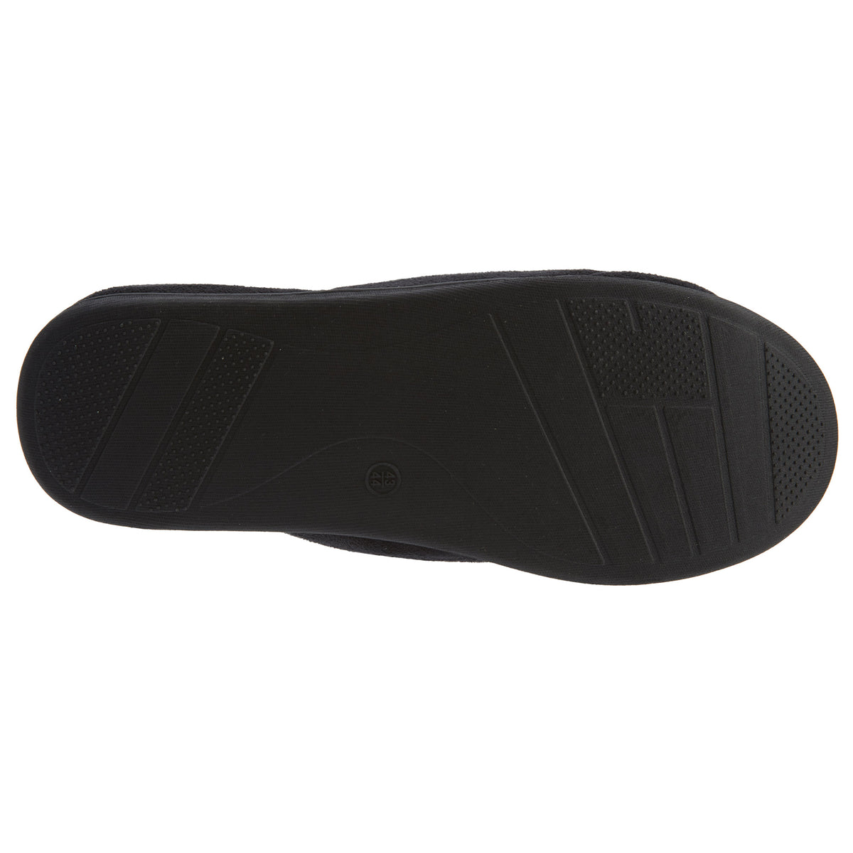 Memory Foam Slippers Unisex Style : 79443-Blk