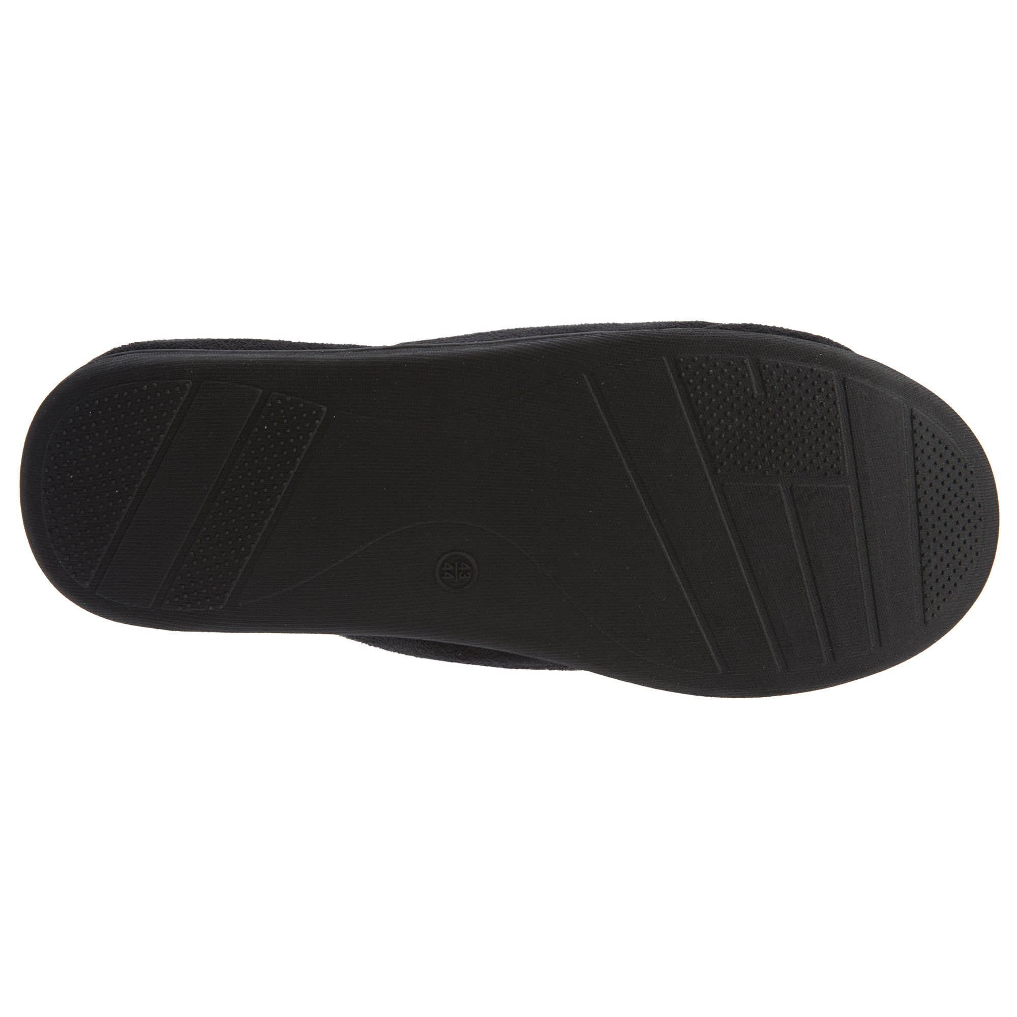 Memory Foam Slippers Unisex Style : 79443-Blk