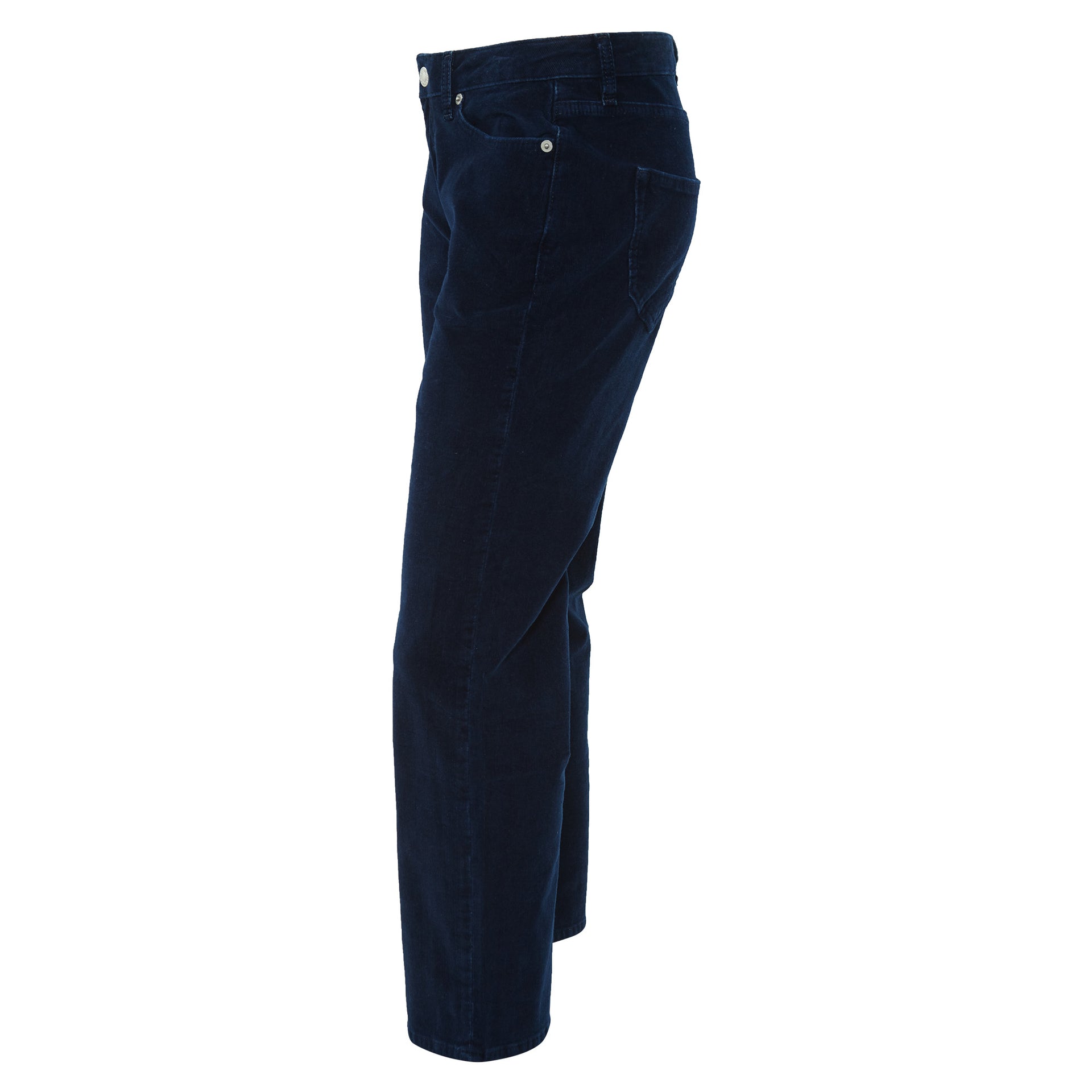 The Cords & Co 5-pocket Mid-waist/loose Fit Cropped Womens Style : Mom Ess 30 308-045