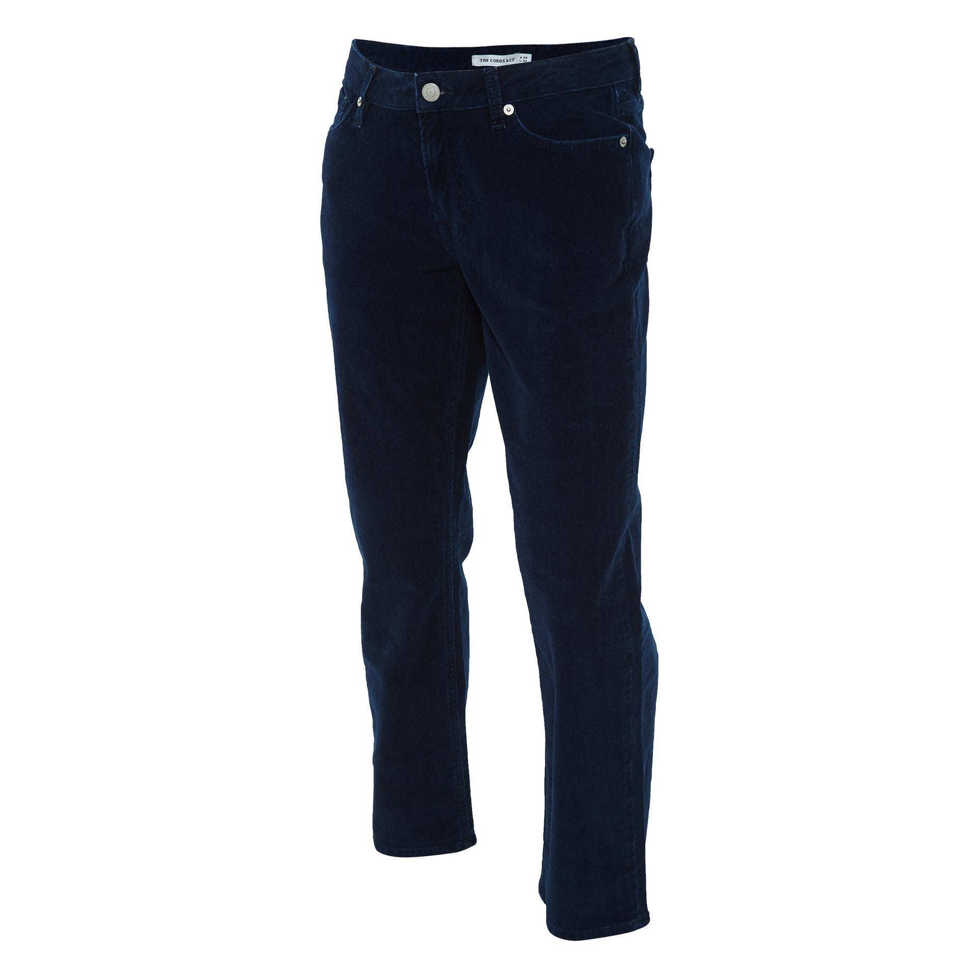 The Cords & Co 5-pocket Mid-waist/loose Fit Cropped Womens Style : Mom Ess 30 308-045