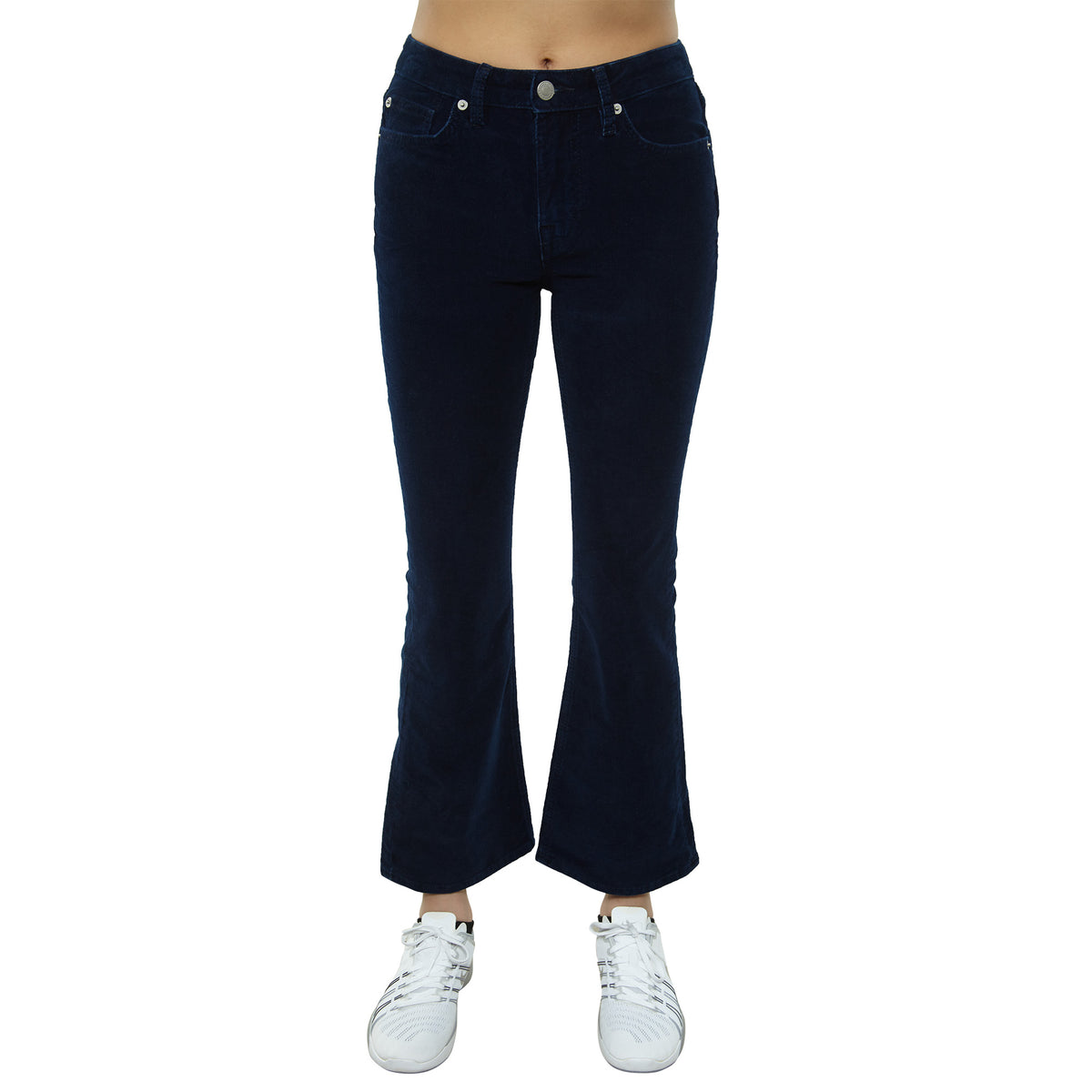 The Cords & Co 5-pocket Mid-waist Straight Fit Cropped Leg Womens Style : Elin Ess 30 319-045