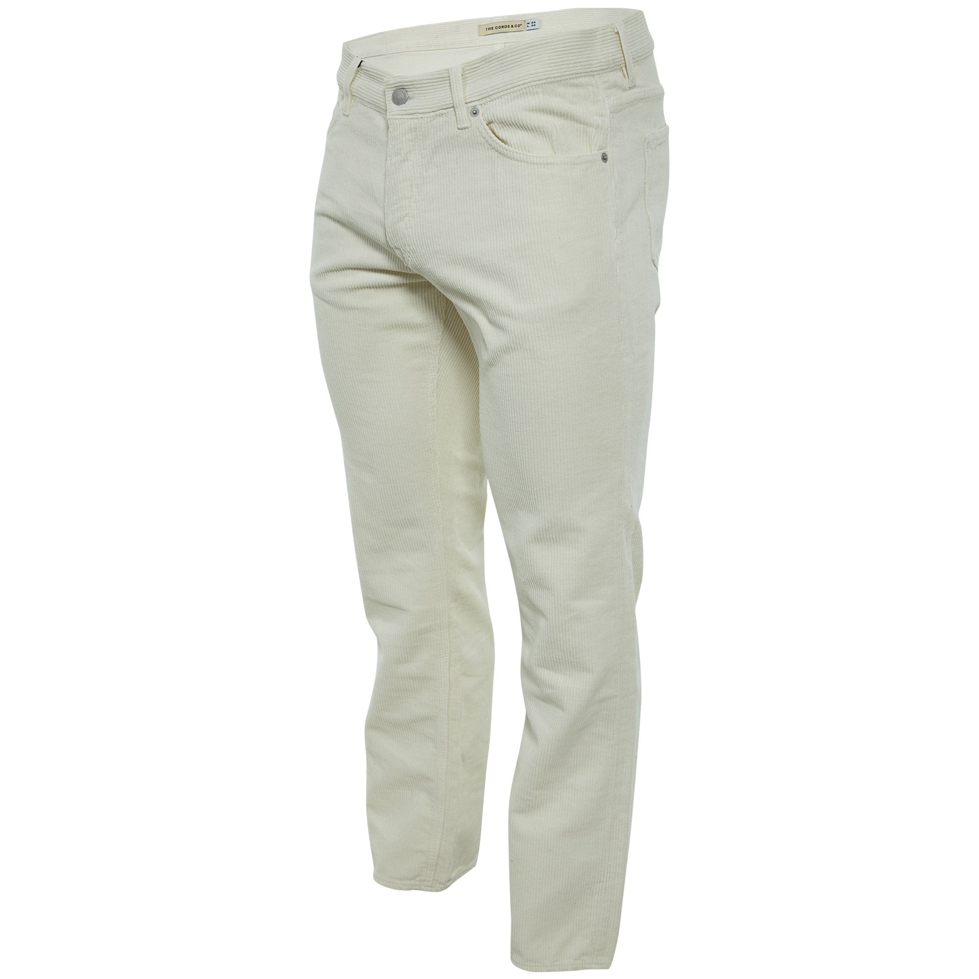 The Cords & Co 5-pocket Mid-waist/loose Fit Wide Bottom Leg Mens Style : Bud 17301300-101