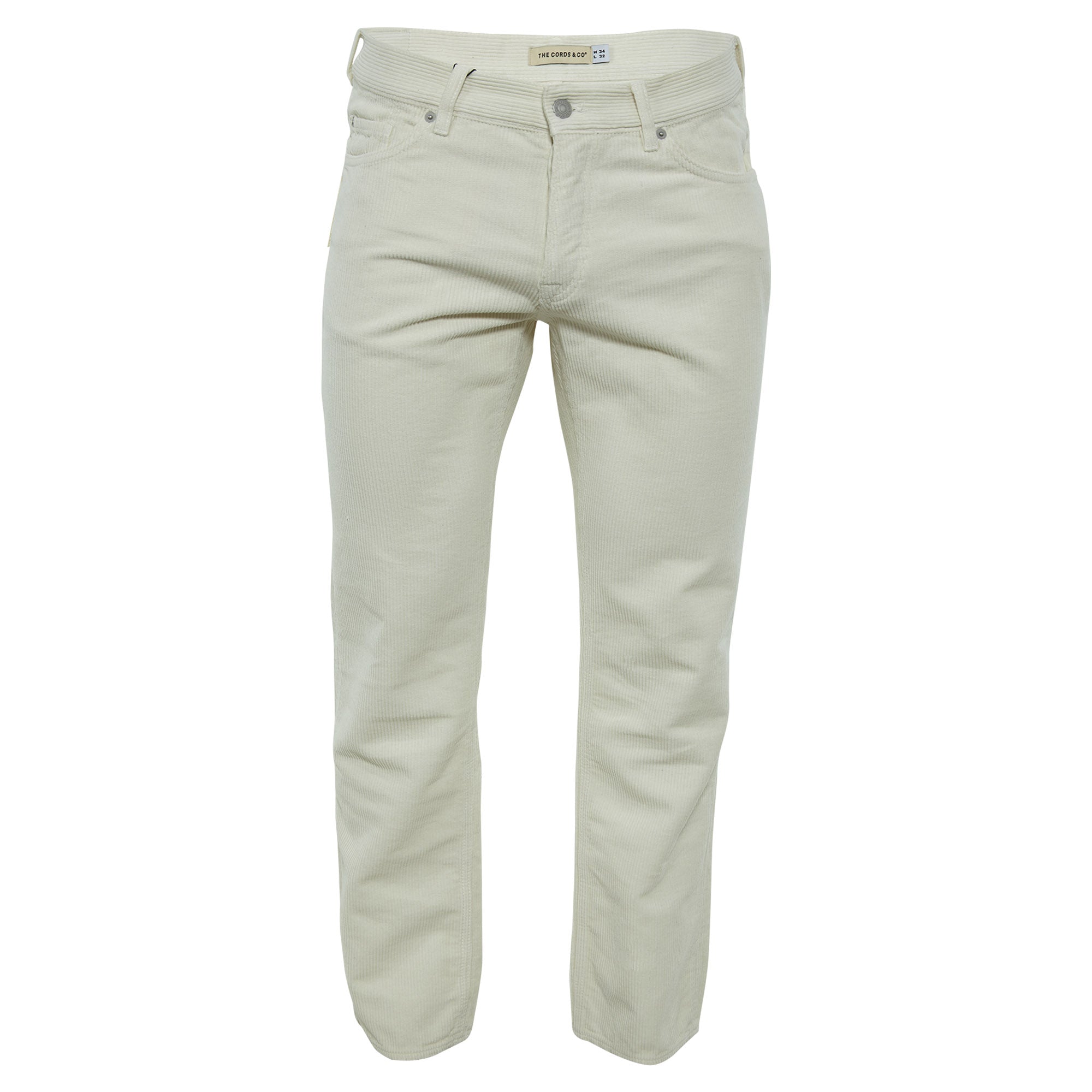 The Cords & Co 5-pocket Mid-waist/loose Fit Wide Bottom Leg Mens Style : Bud 17301300-101