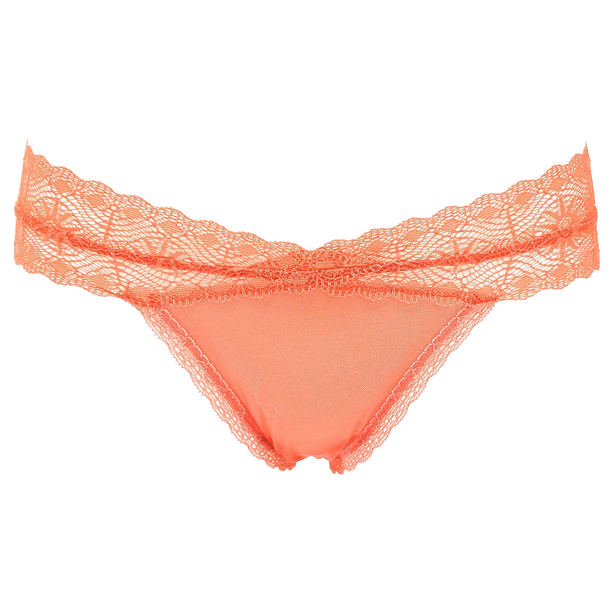 La Perla Antonietta Floral Lace Orange Brazilian Panty Womens Style : 0017340-0020