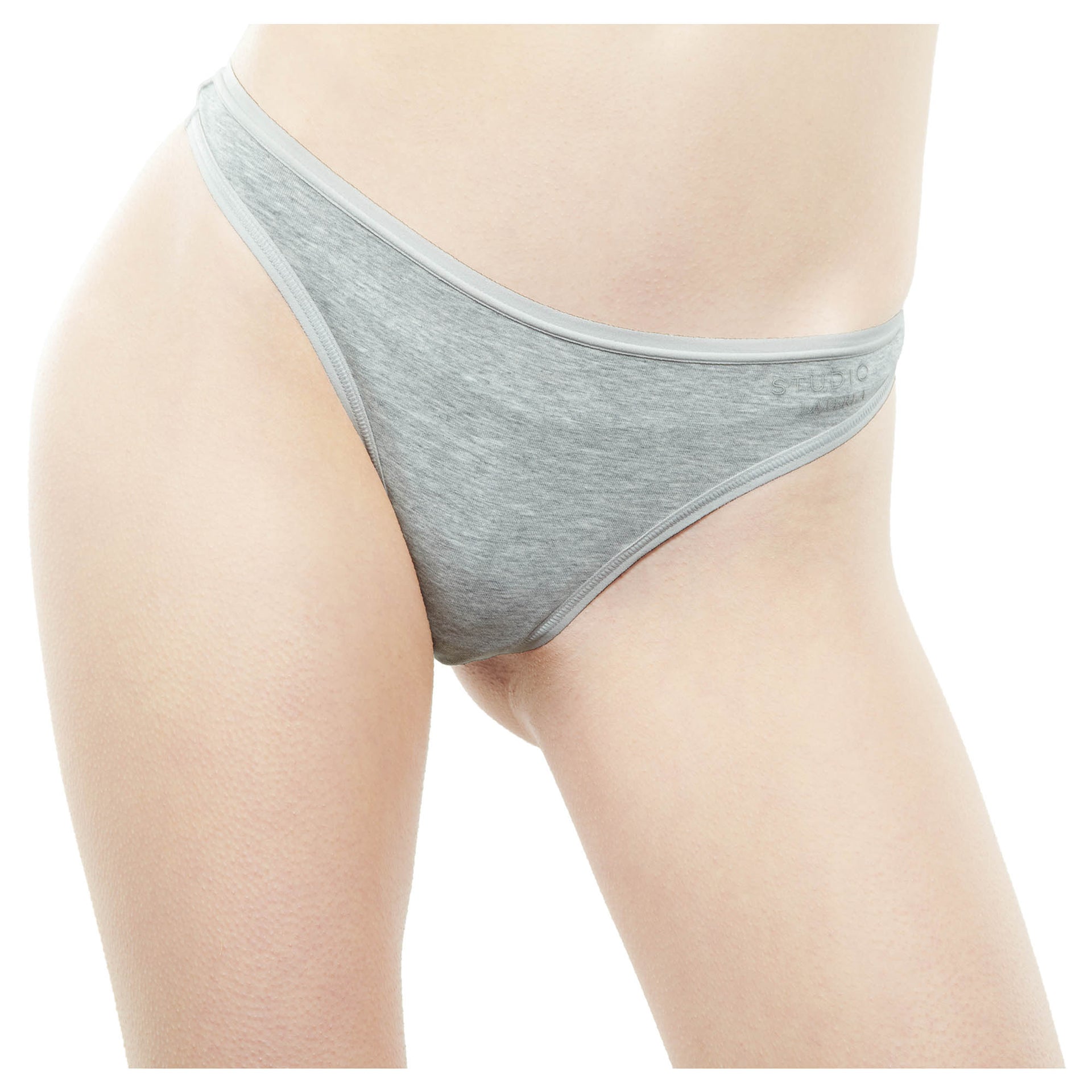 La Perla Clara Grey Thong Womens Style : 0016842-0003