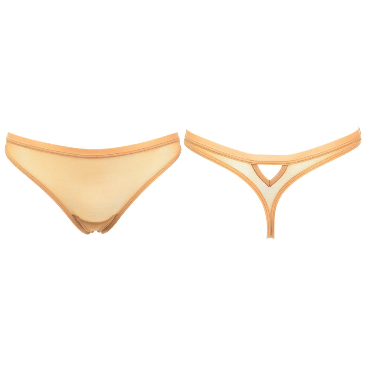 La Perla Evelina Mesh Nude Thong Womens Style : 0016821-0030
