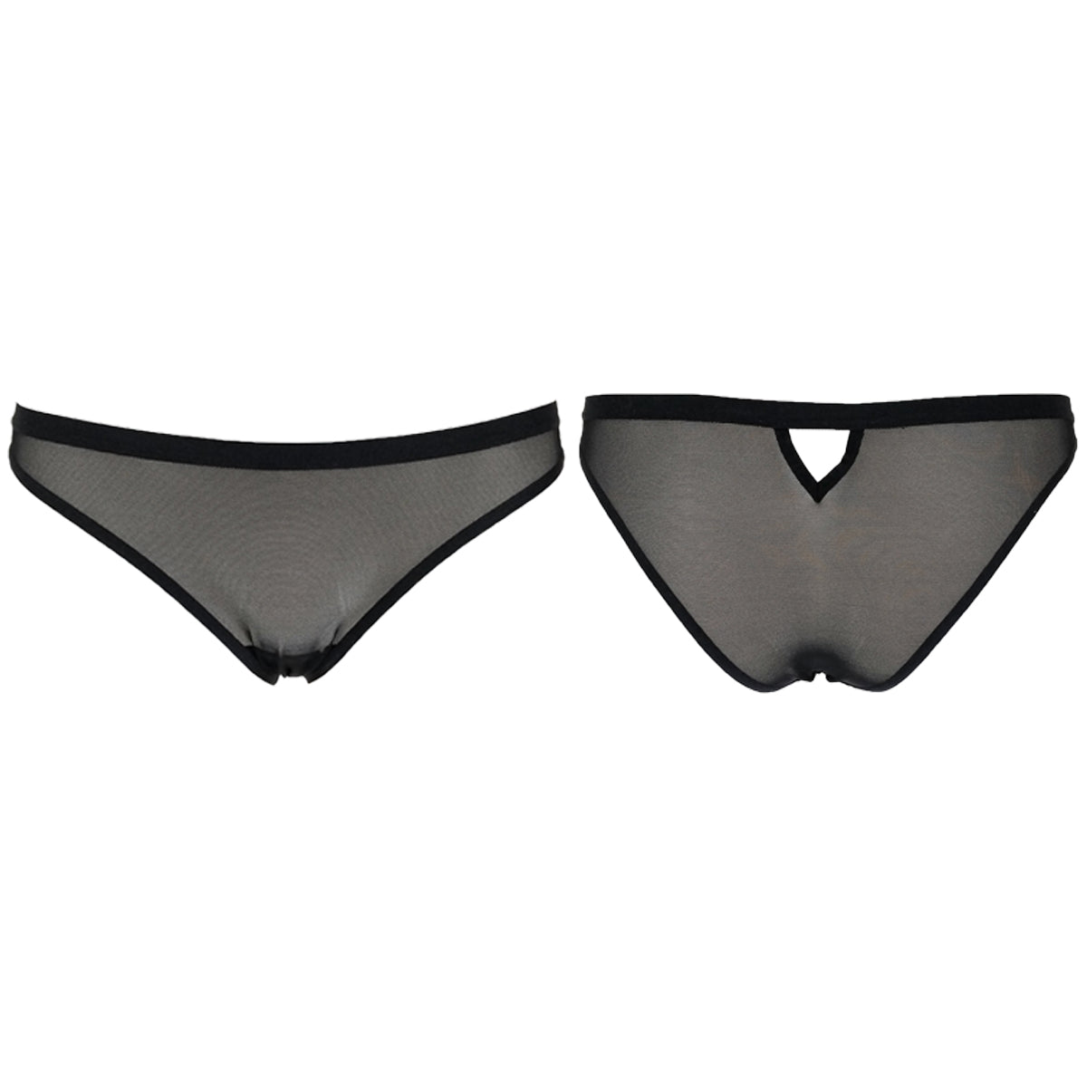La Perla Evelina Mesh Black Panty Womens Style : 0016817-0002