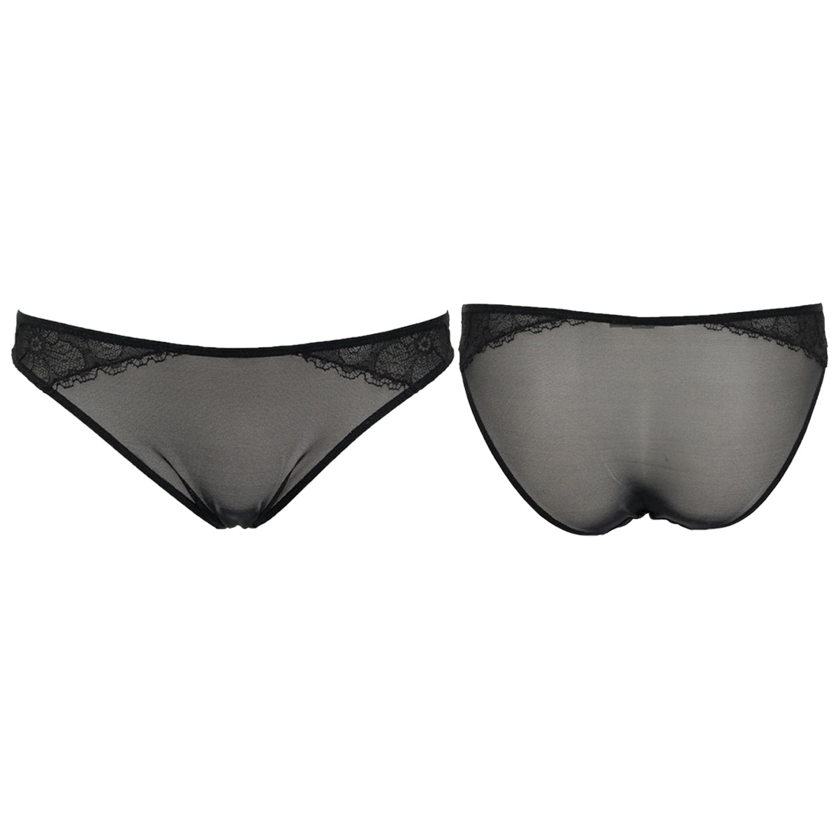La Perla Marguerite Brazilian Black Panty  Womens Style : 0019143-0002