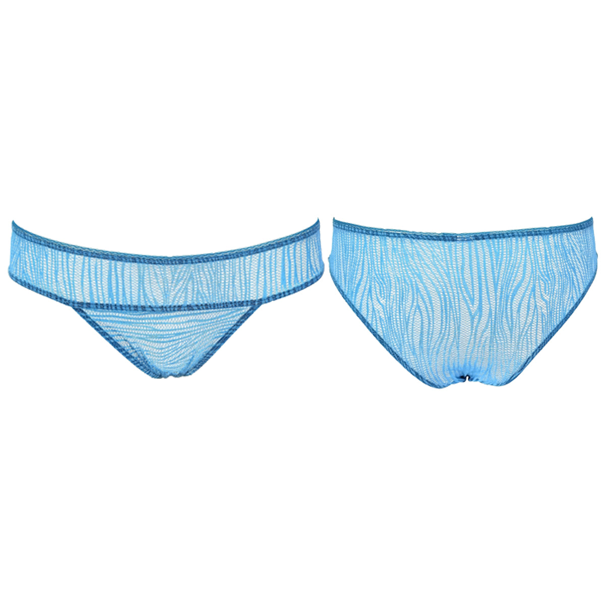La Perla Daphne Lace Blue Panty Womens Style : 0019089-0062