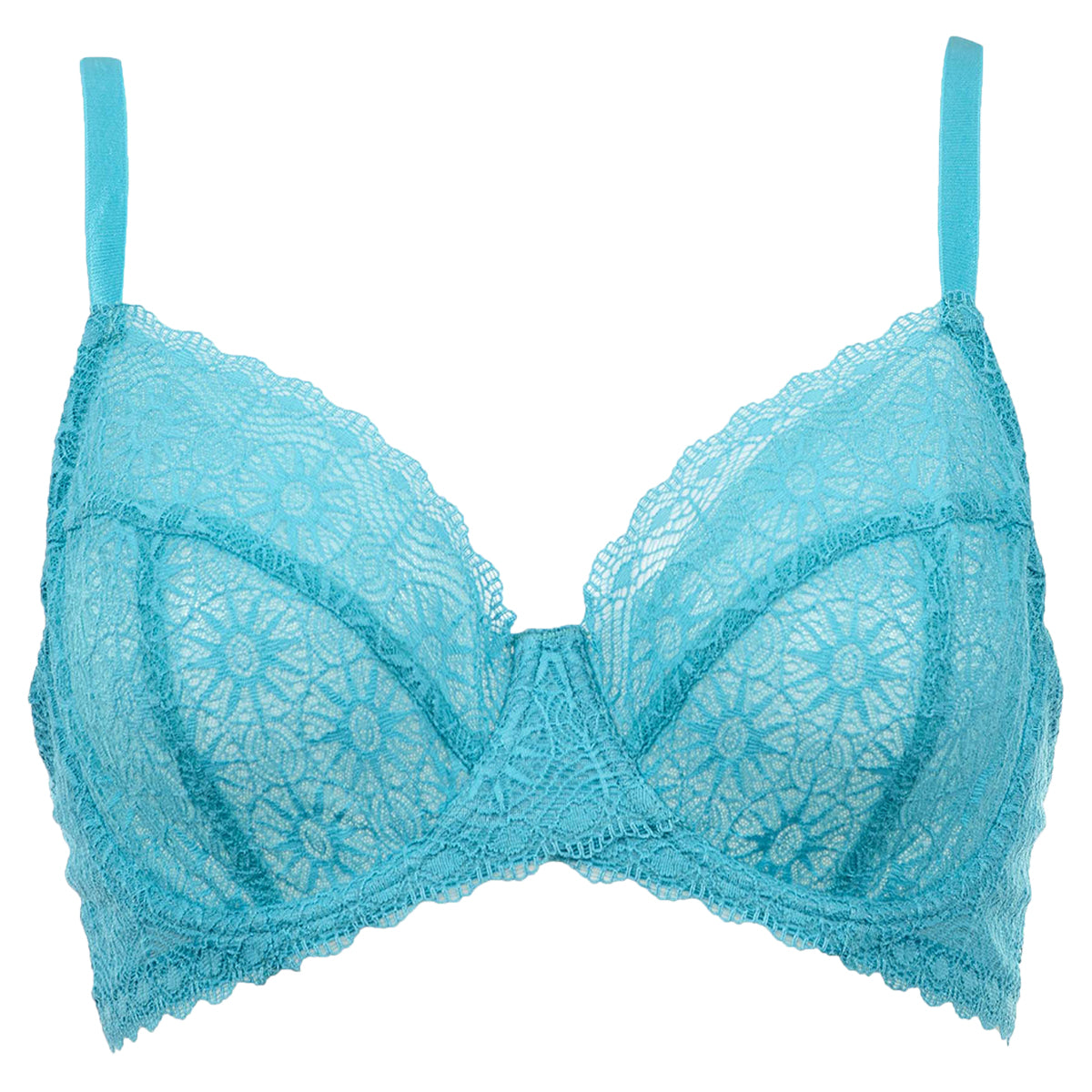La Perla Reggiseno Blue Antonietta Lace Bra Womens Style : 905888-0075