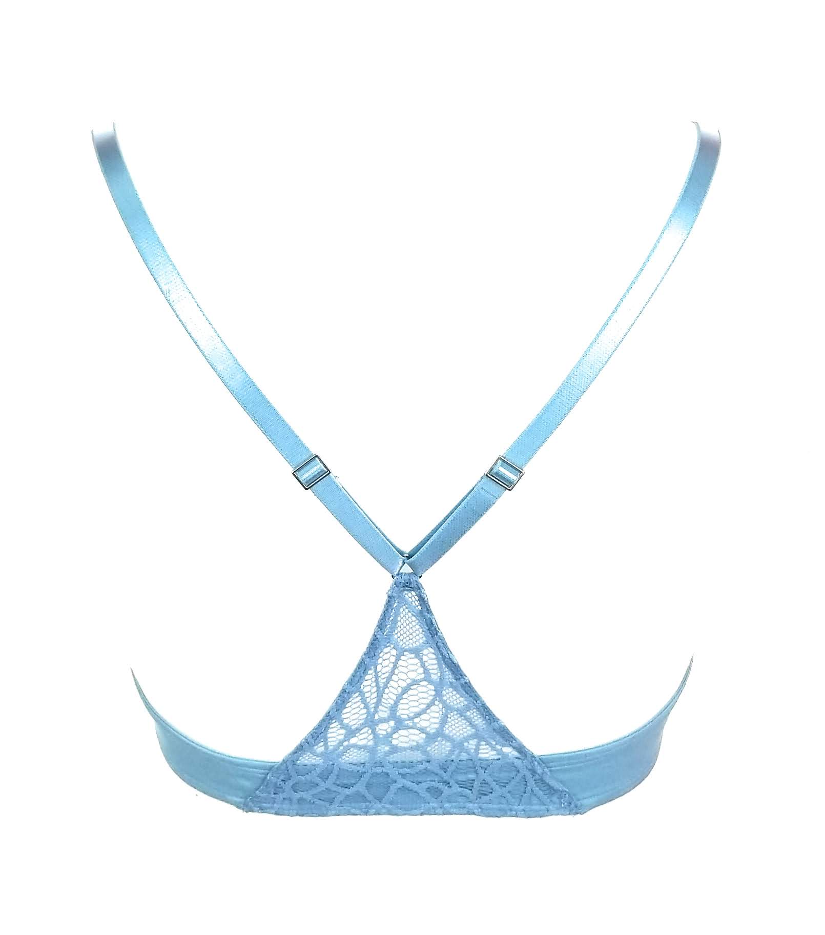 La Perla Iris Front Close Racerback Push Up Bra Womens Style : 906163-0065