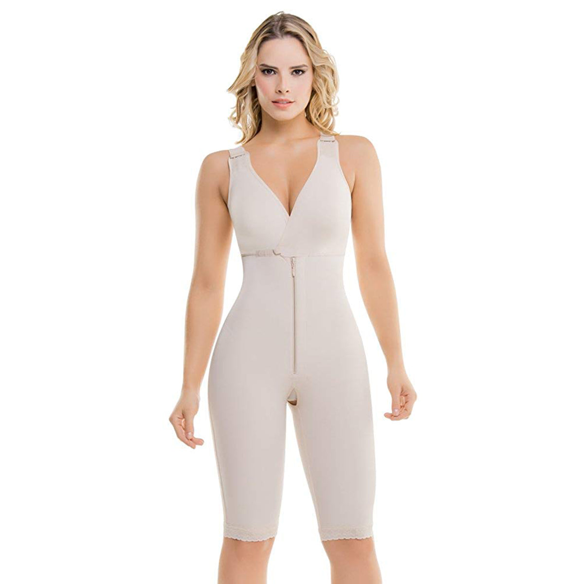 Cysm Posture Correcting Firm Compression Bodysuit Womens Style : 234