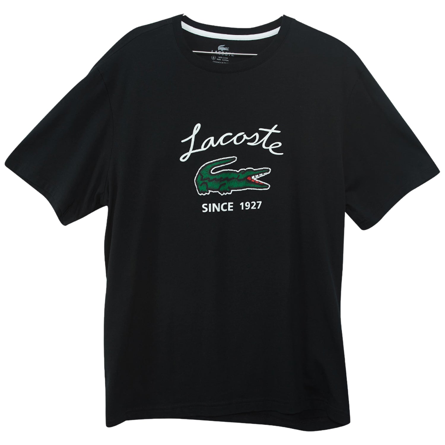 Lacoste Short Sleeve Croc Graphic Tee-shirt Mens Style : Th1375-51